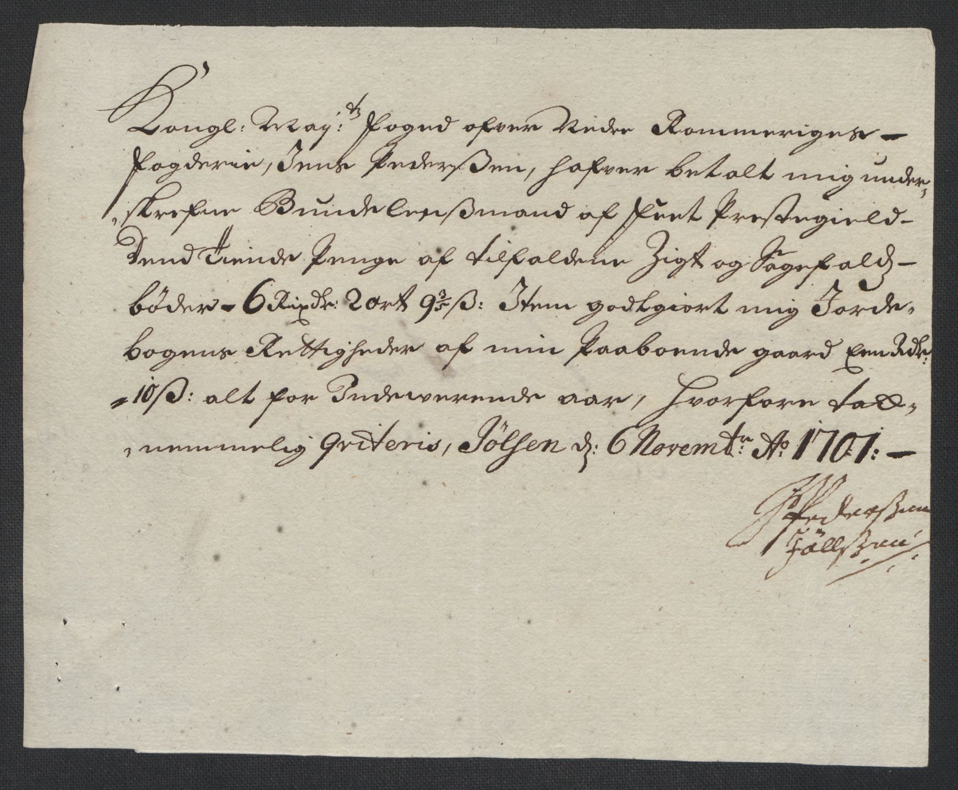 Rentekammeret inntil 1814, Reviderte regnskaper, Fogderegnskap, AV/RA-EA-4092/R11/L0584: Fogderegnskap Nedre Romerike, 1701, p. 230