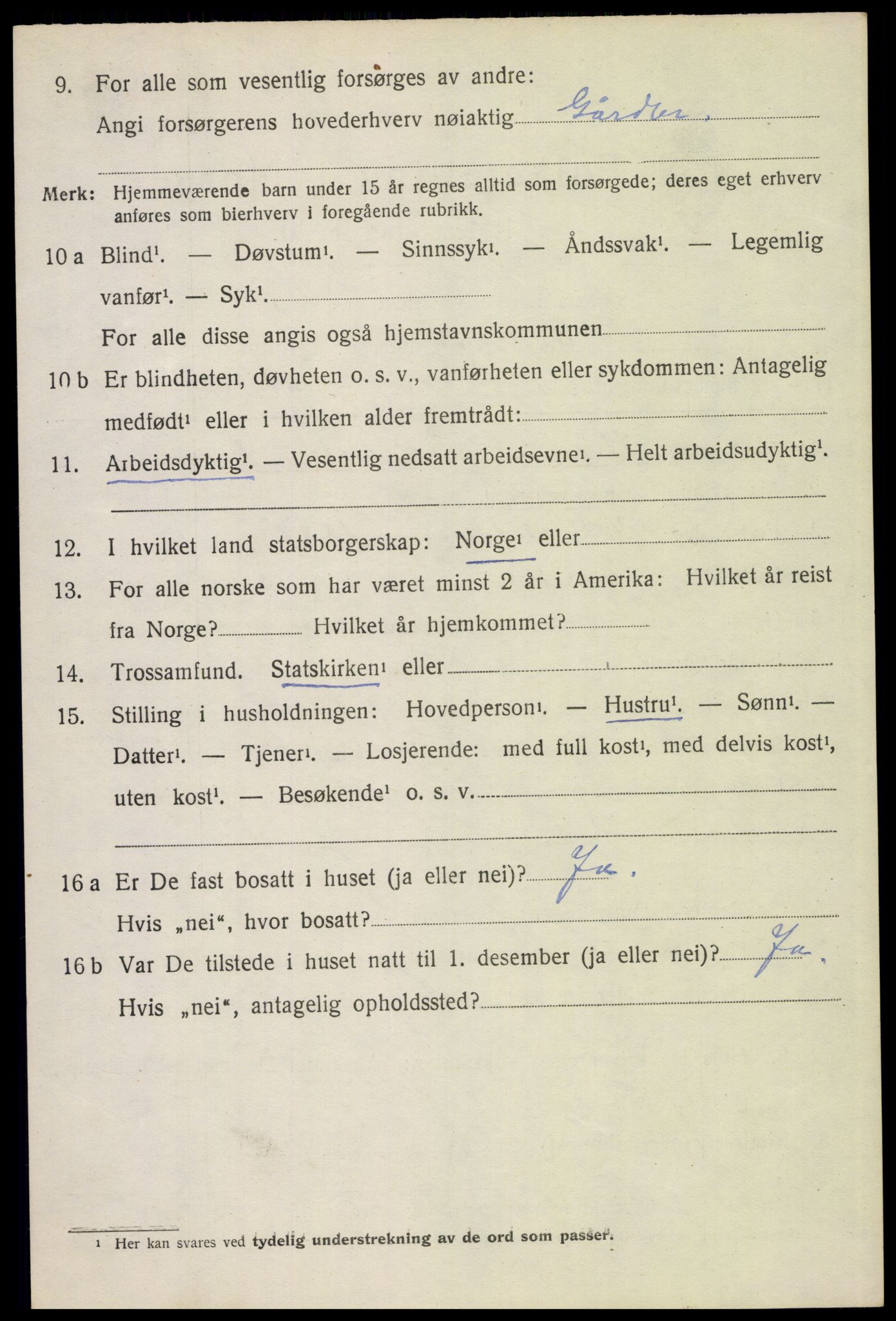 SAH, 1920 census for Eidskog, 1920, p. 5762