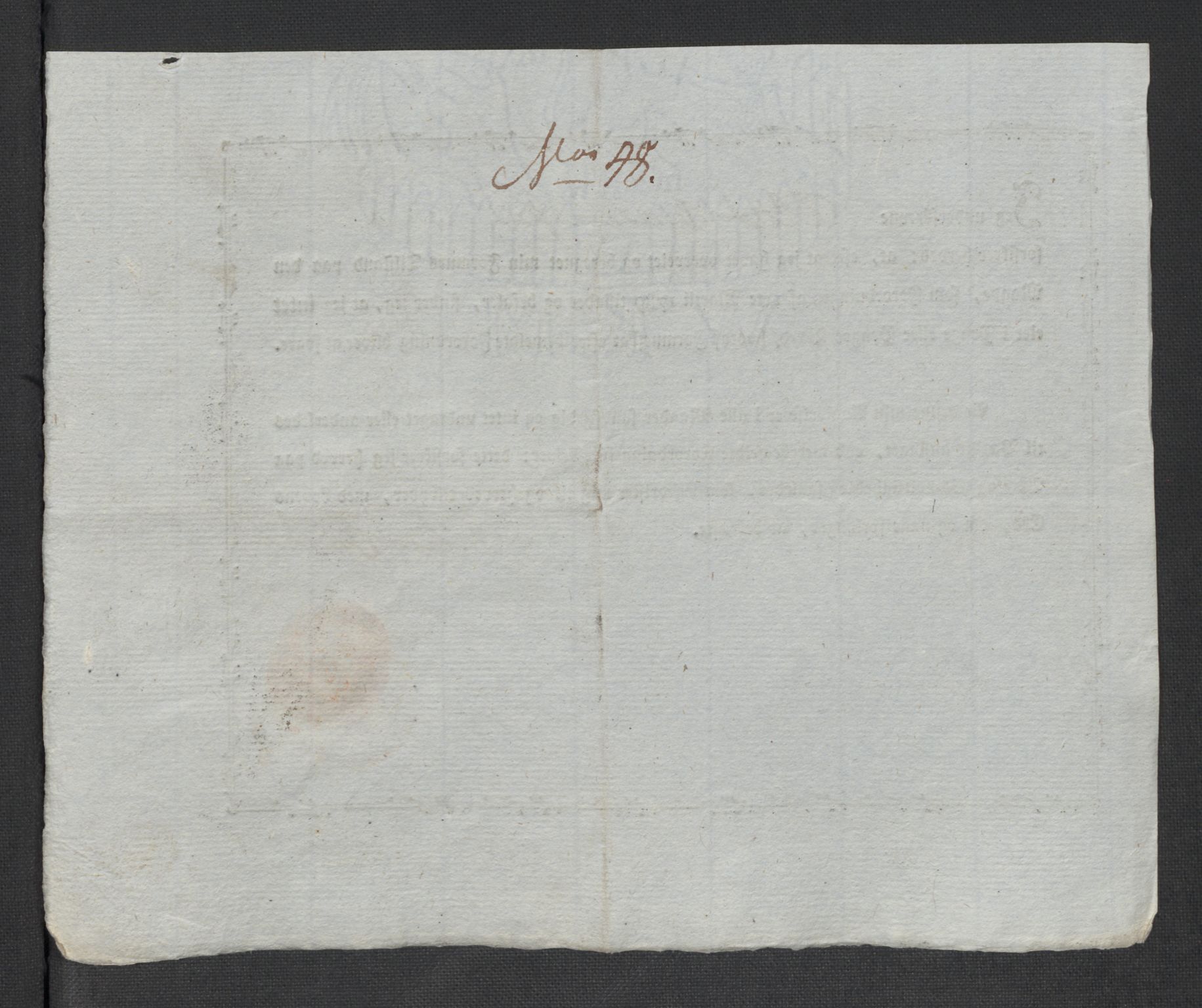 Rentekammeret inntil 1814, Reviderte regnskaper, Mindre regnskaper, RA/EA-4068/Rf/Rfe/L0024: Modum Blåfarvevverk, Molde, Moss, 1789, p. 184