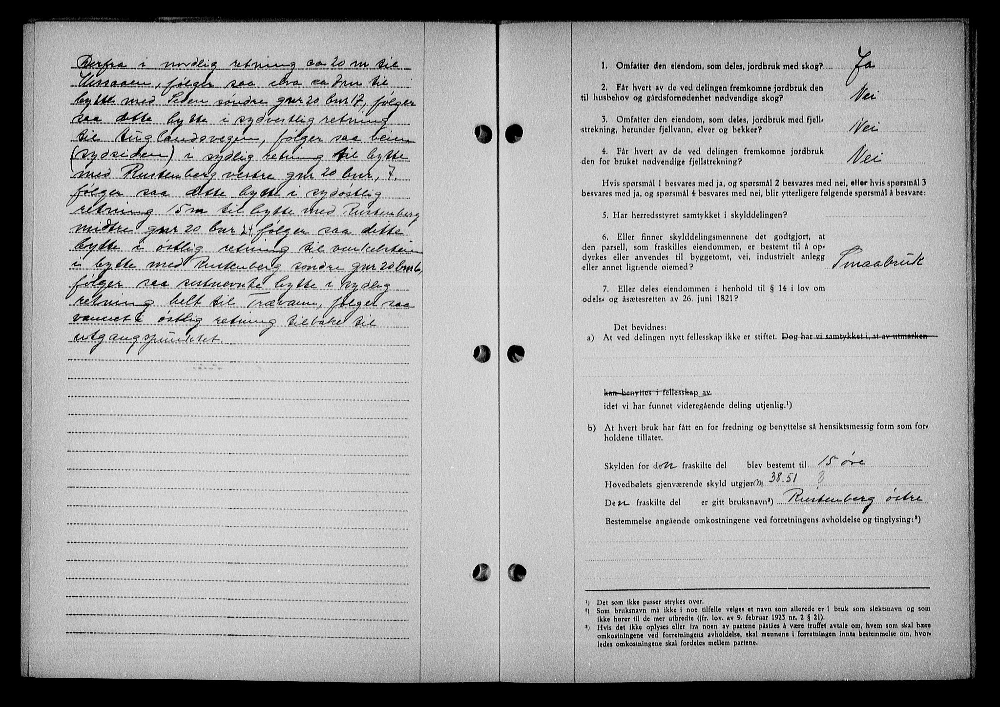 Nedenes sorenskriveri, AV/SAK-1221-0006/G/Gb/Gba/L0049: Mortgage book no. A-III, 1941-1942, Diary no: : 1068/1942