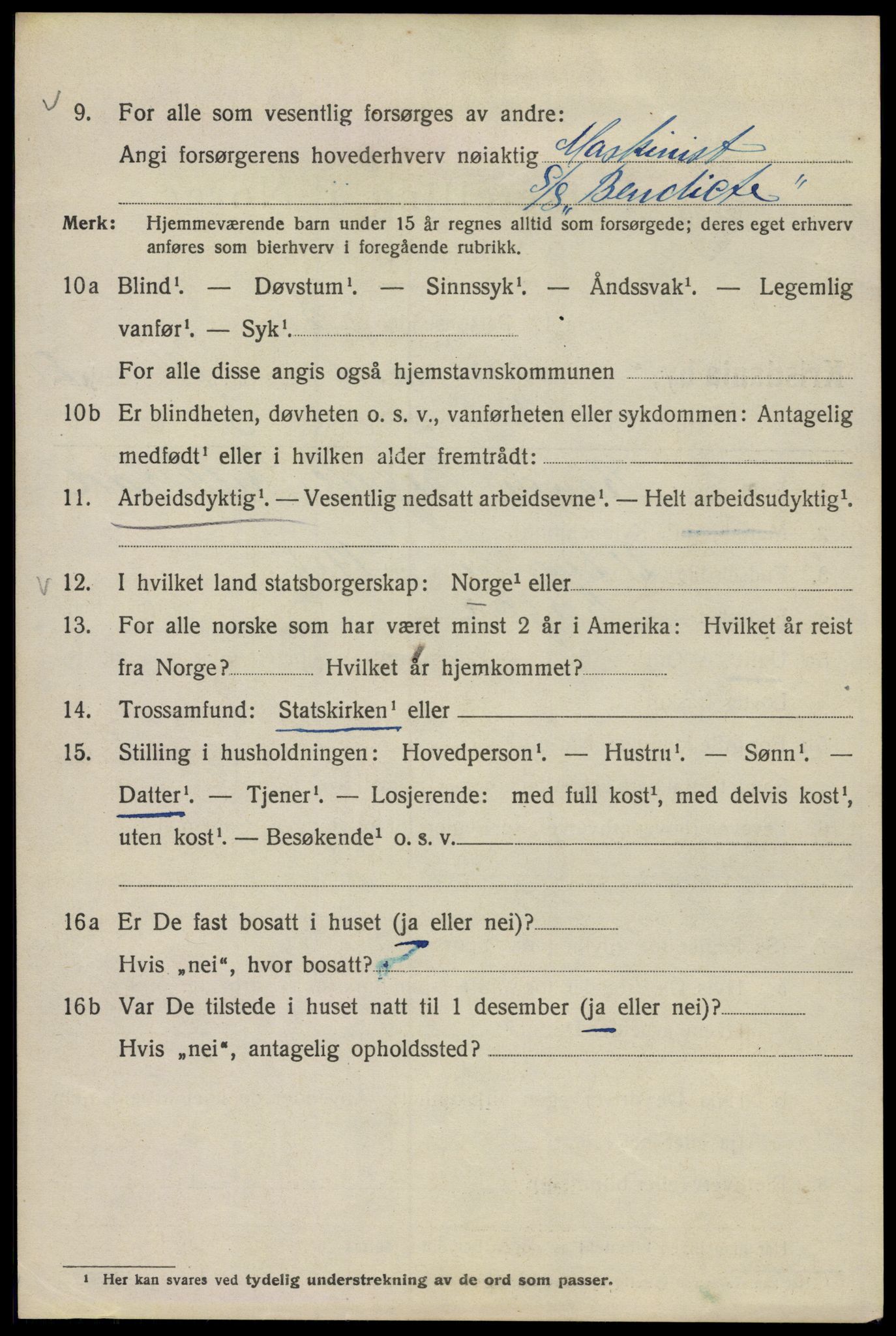 SAO, 1920 census for Kristiania, 1920, p. 161702