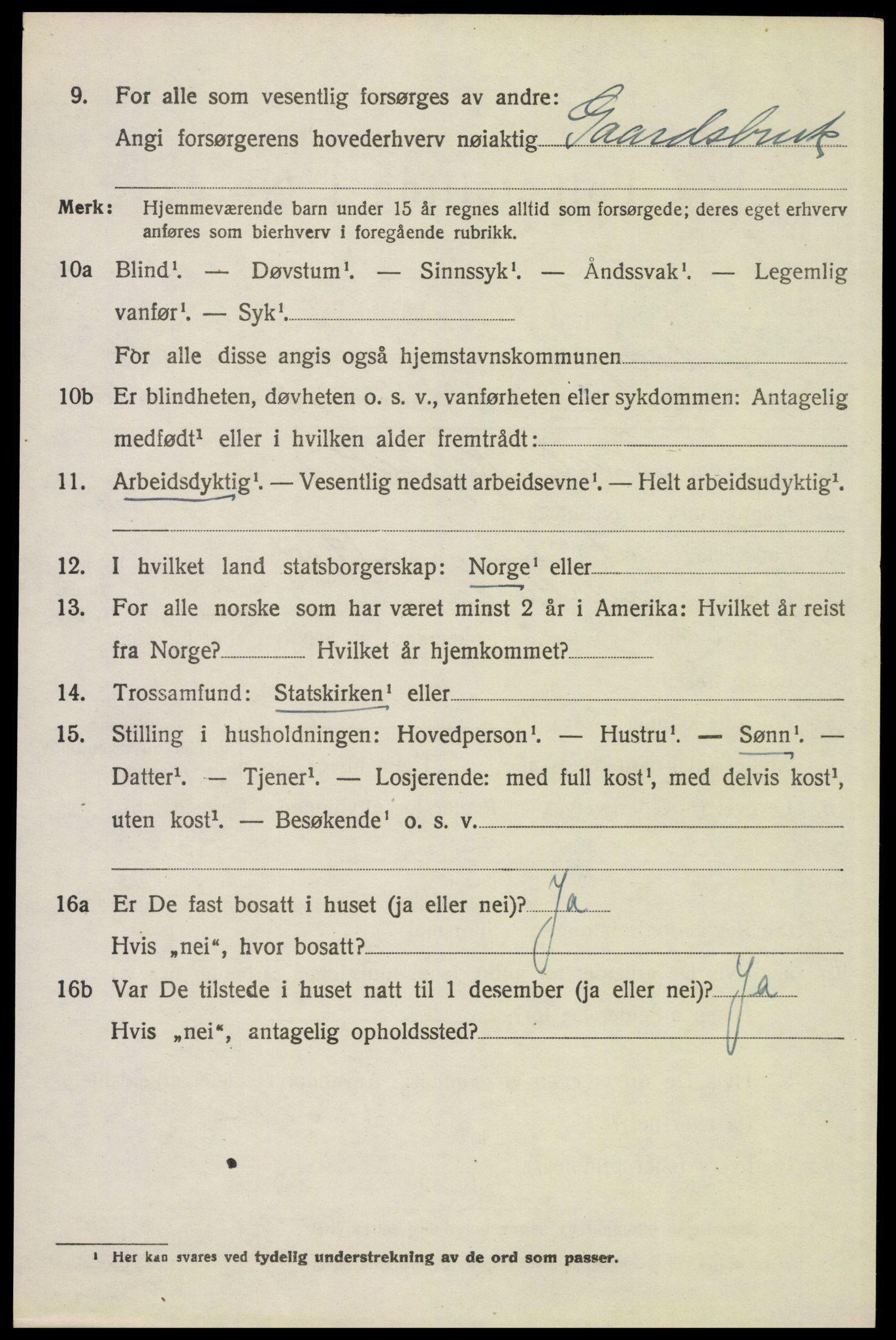 SAH, 1920 census for Eidskog, 1920, p. 6704