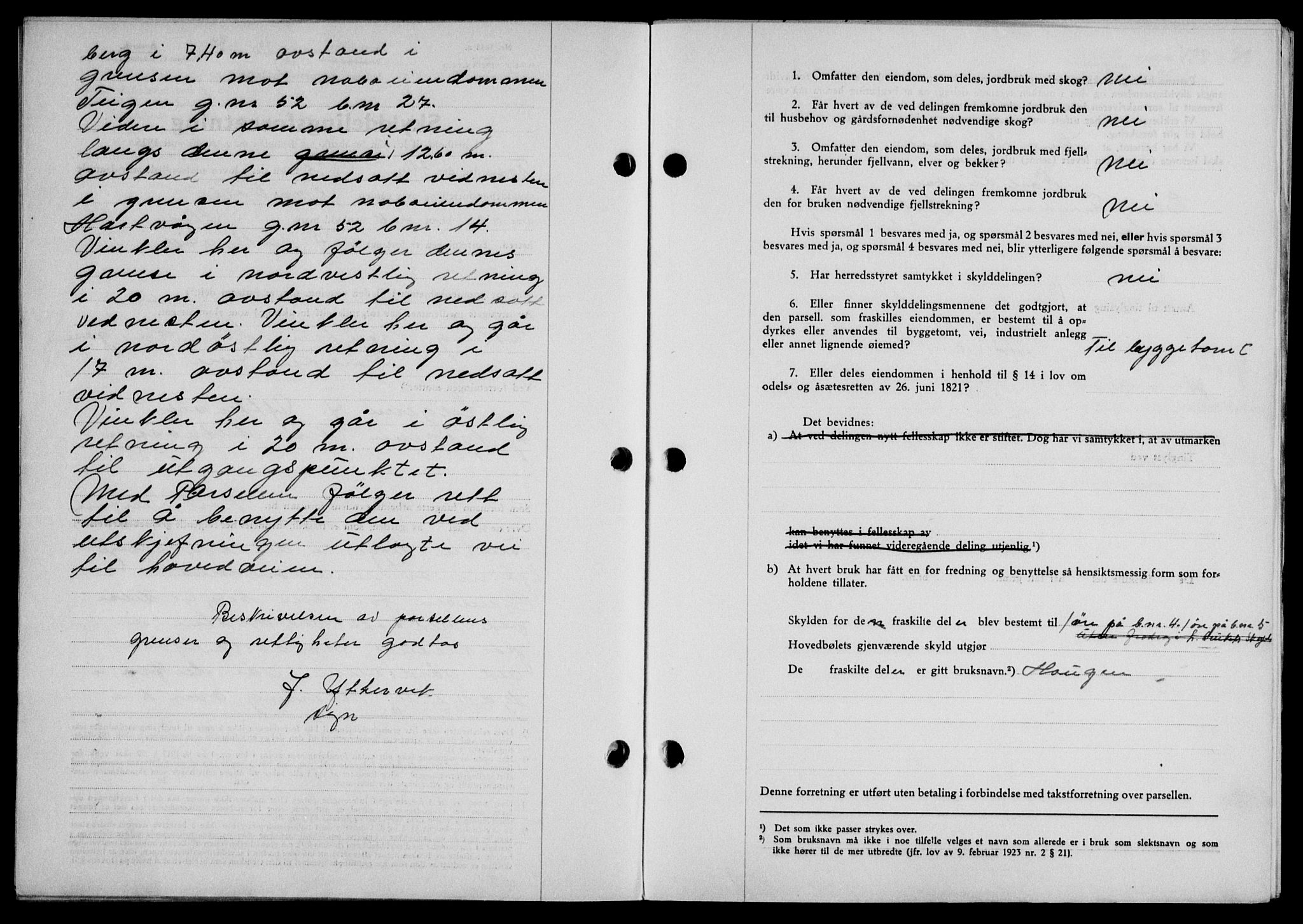 Lofoten sorenskriveri, SAT/A-0017/1/2/2C/L0005a: Mortgage book no. 5a, 1939-1939, Diary no: : 120/1939