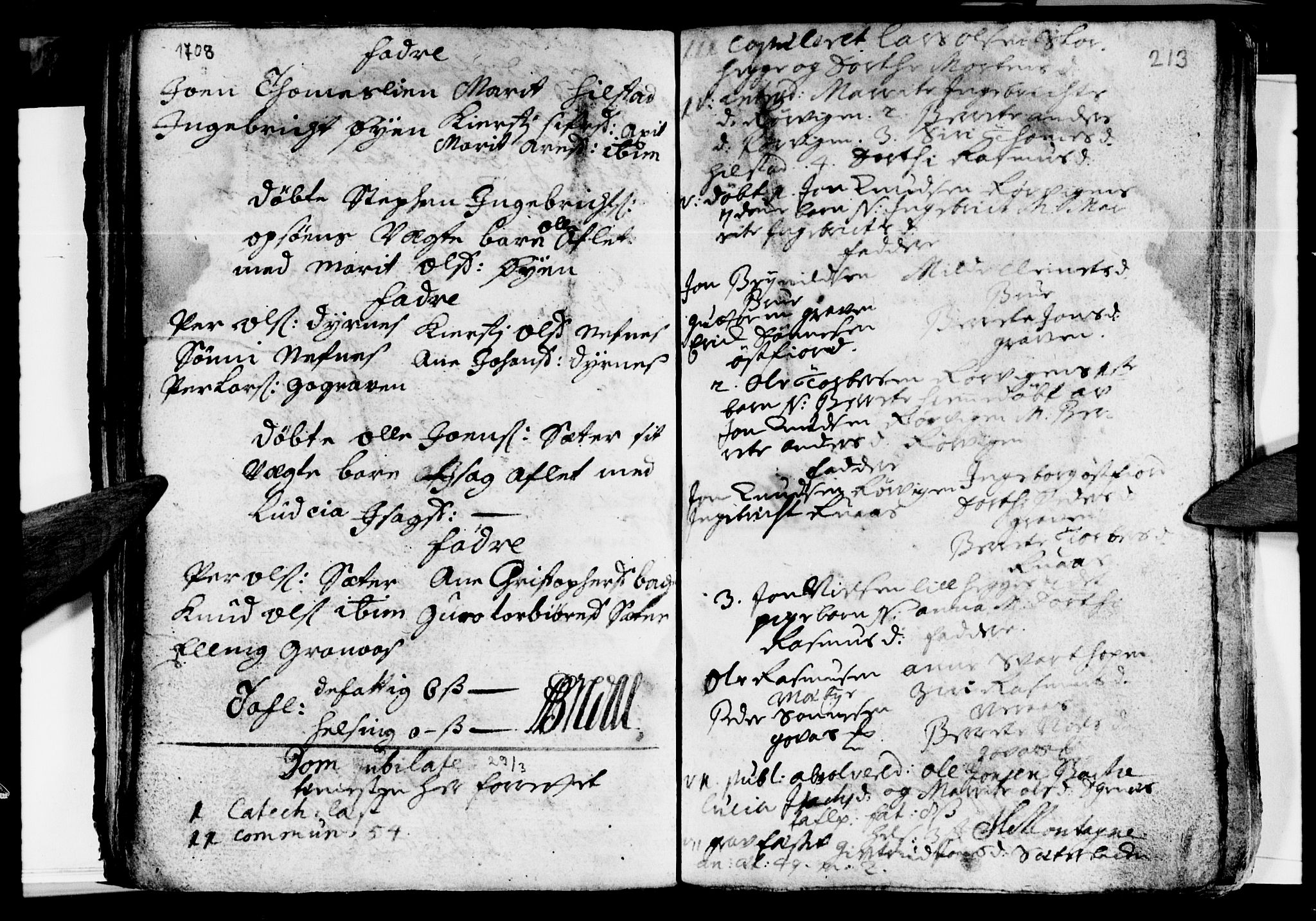 Ministerialprotokoller, klokkerbøker og fødselsregistre - Nordland, AV/SAT-A-1459/814/L0220: Parish register (official) no. 814A01, 1677-1717, p. 213