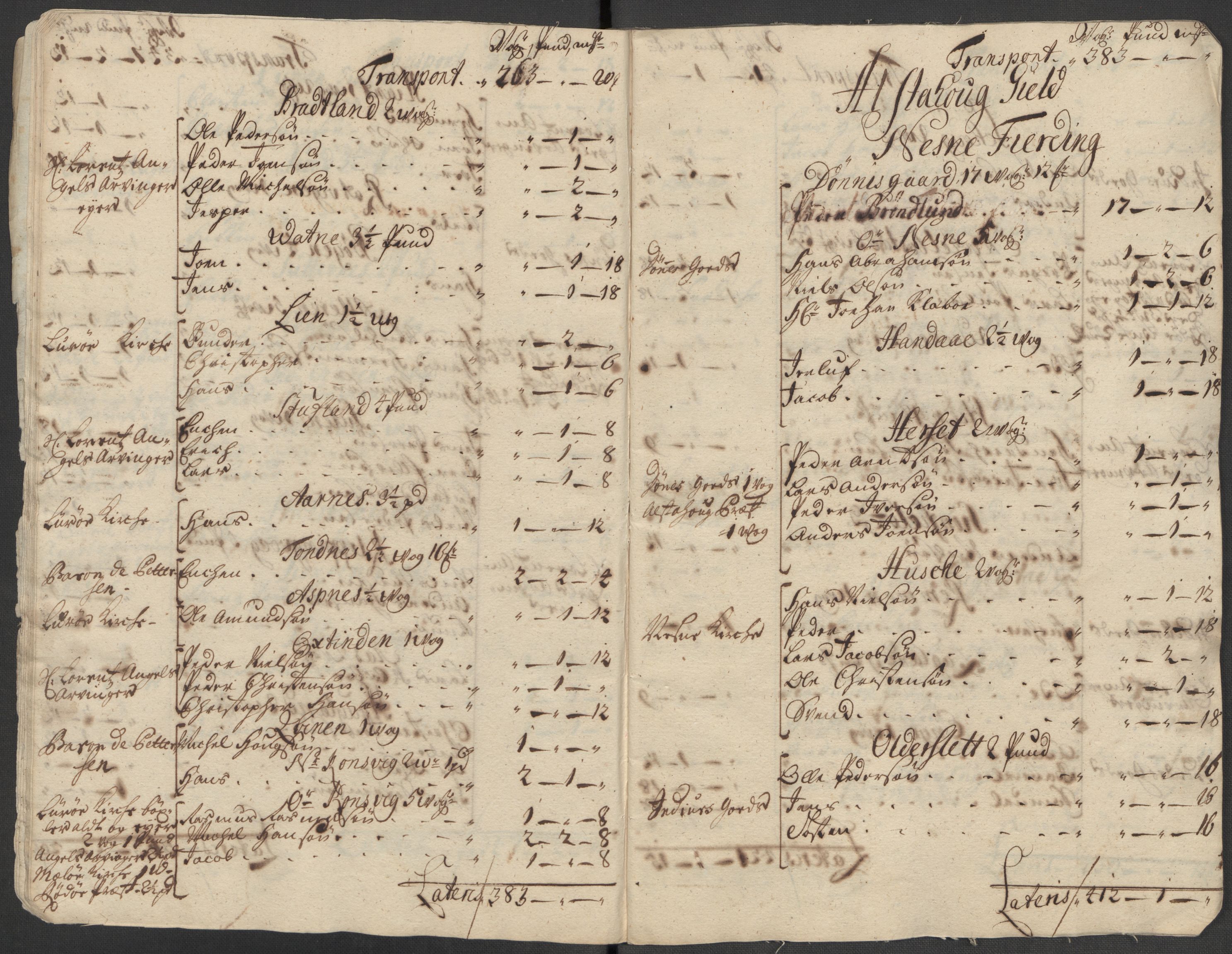 Rentekammeret inntil 1814, Reviderte regnskaper, Fogderegnskap, AV/RA-EA-4092/R65/L4513: Fogderegnskap Helgeland, 1714-1715, p. 33
