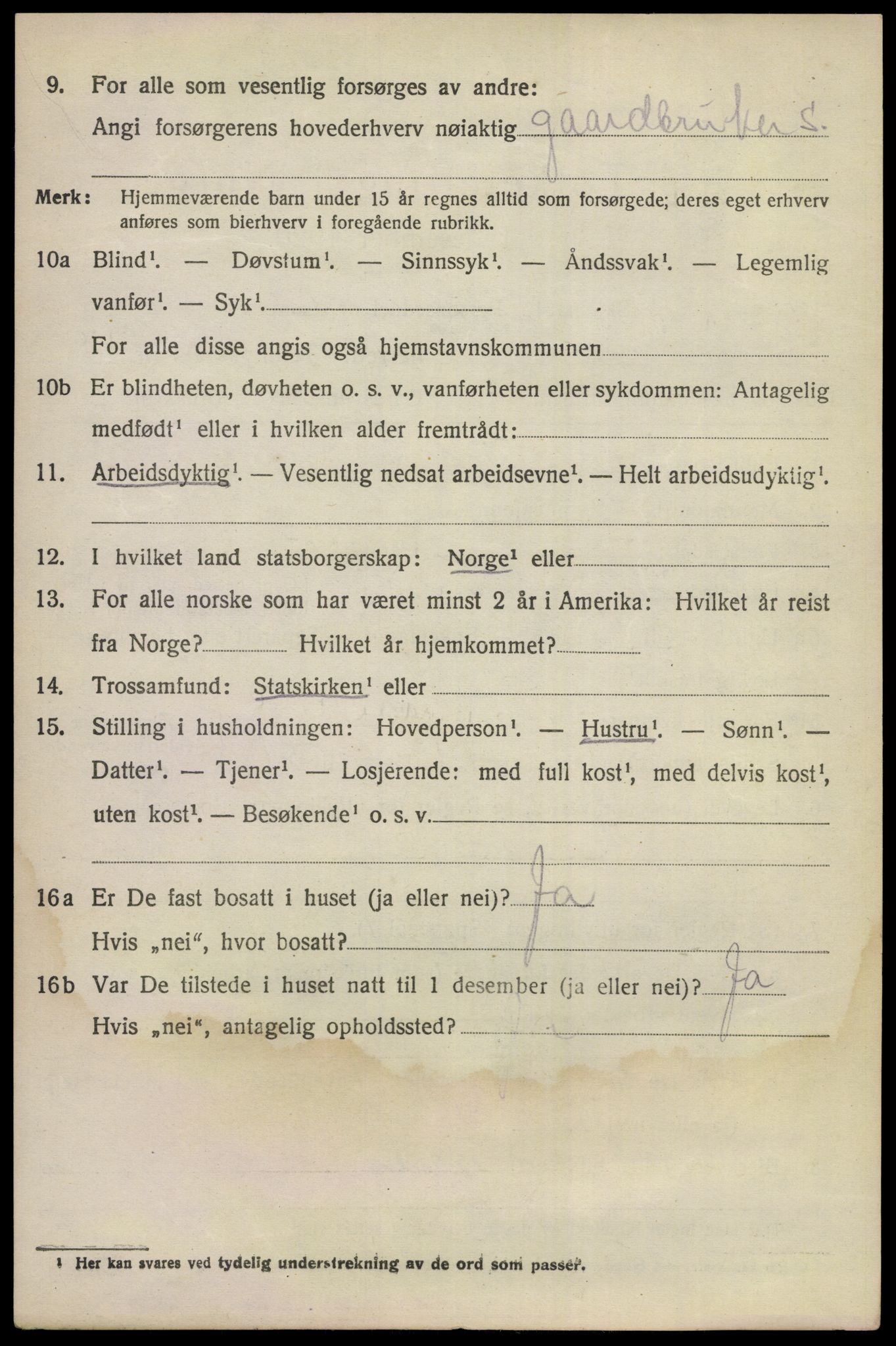 SAKO, 1920 census for Norderhov, 1920, p. 24833