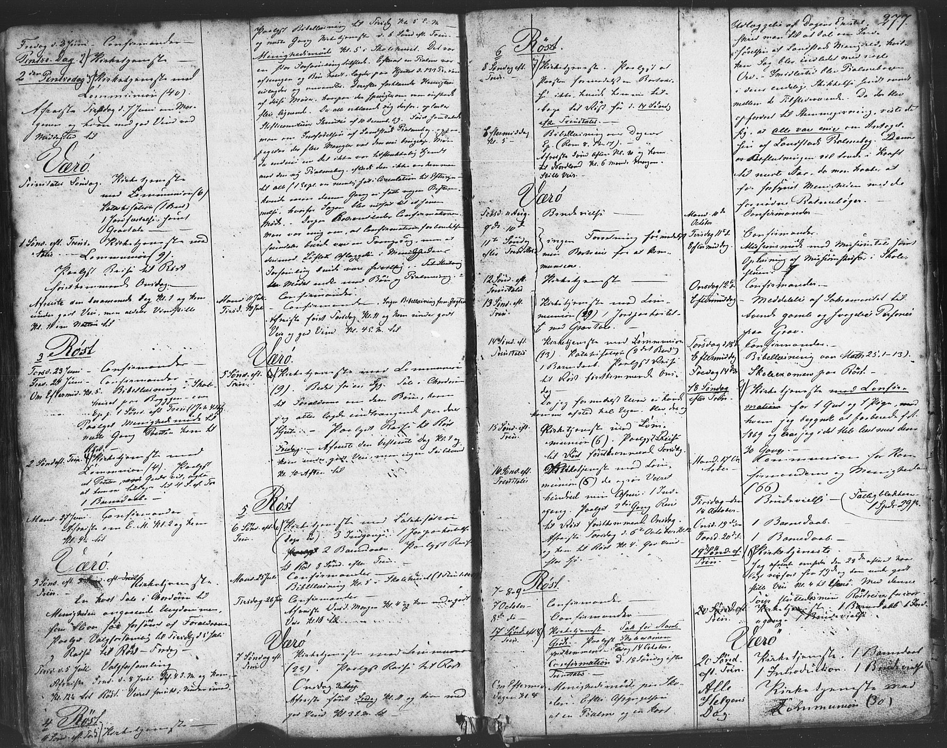 Ministerialprotokoller, klokkerbøker og fødselsregistre - Nordland, SAT/A-1459/807/L0121: Parish register (official) no. 807A04, 1846-1879, p. 277a