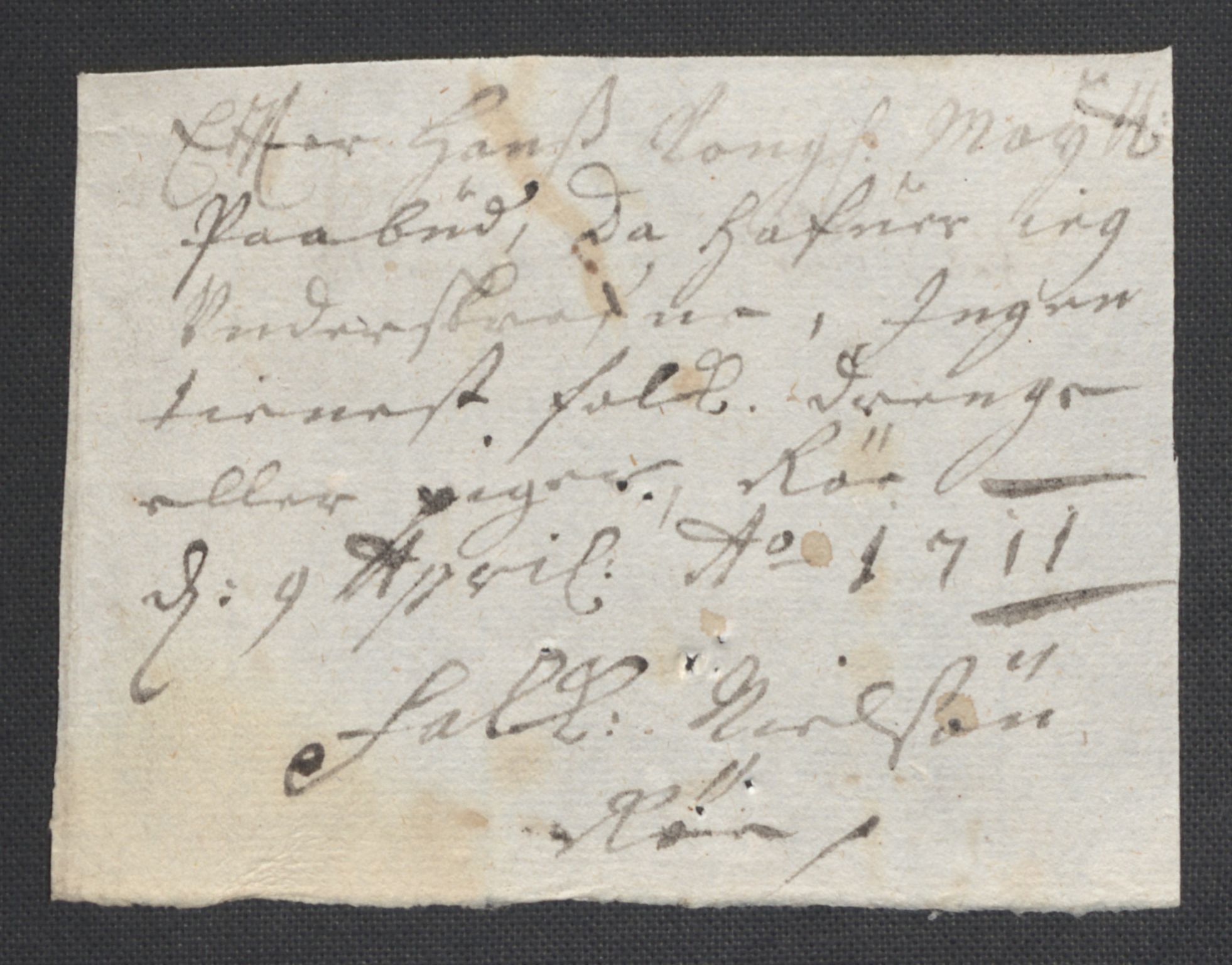 Rentekammeret inntil 1814, Reviderte regnskaper, Fogderegnskap, AV/RA-EA-4092/R39/L2319: Fogderegnskap Nedenes, 1710-1711, p. 677