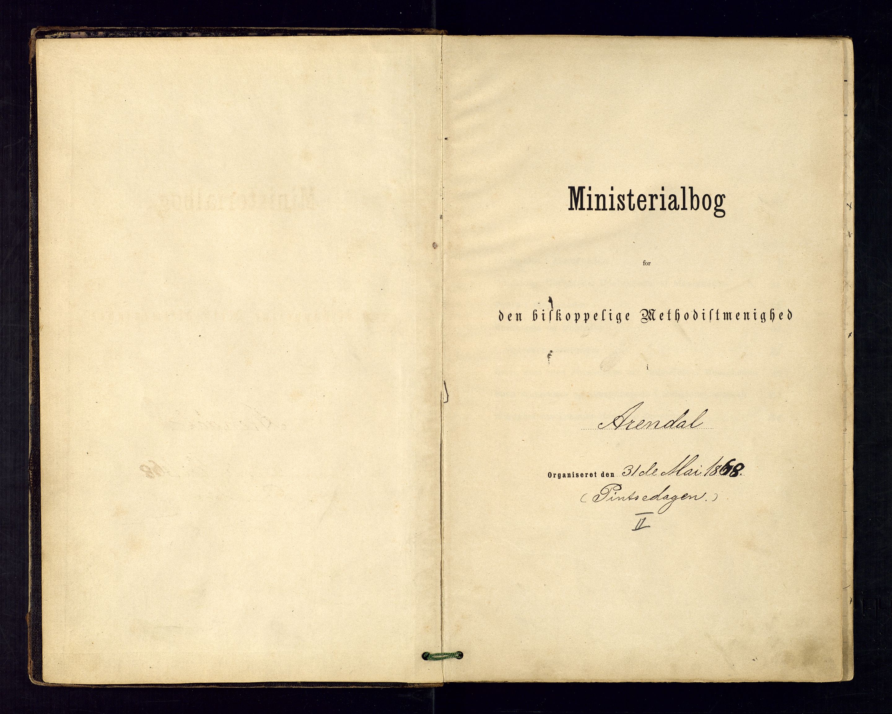 Metodistmenigheten, Arendal, SAK/1292-0011/F/Fa/L0003: Dissenter register no. 3, 1879-1893