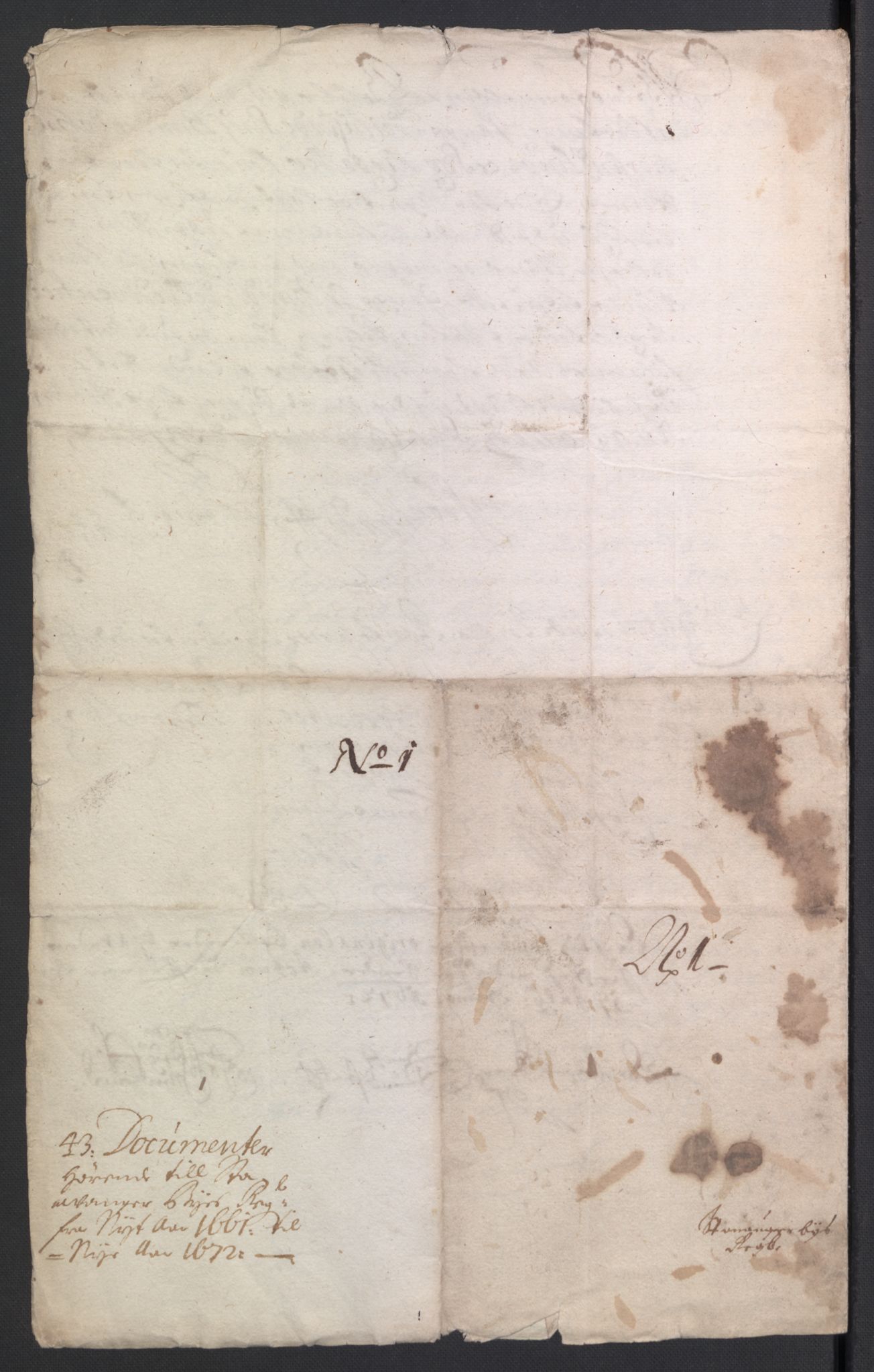 Rentekammeret inntil 1814, Reviderte regnskaper, Byregnskaper, AV/RA-EA-4066/R/Ro/L0300: [O3] Kontribusjonsregnskap, 1661-1678, p. 17