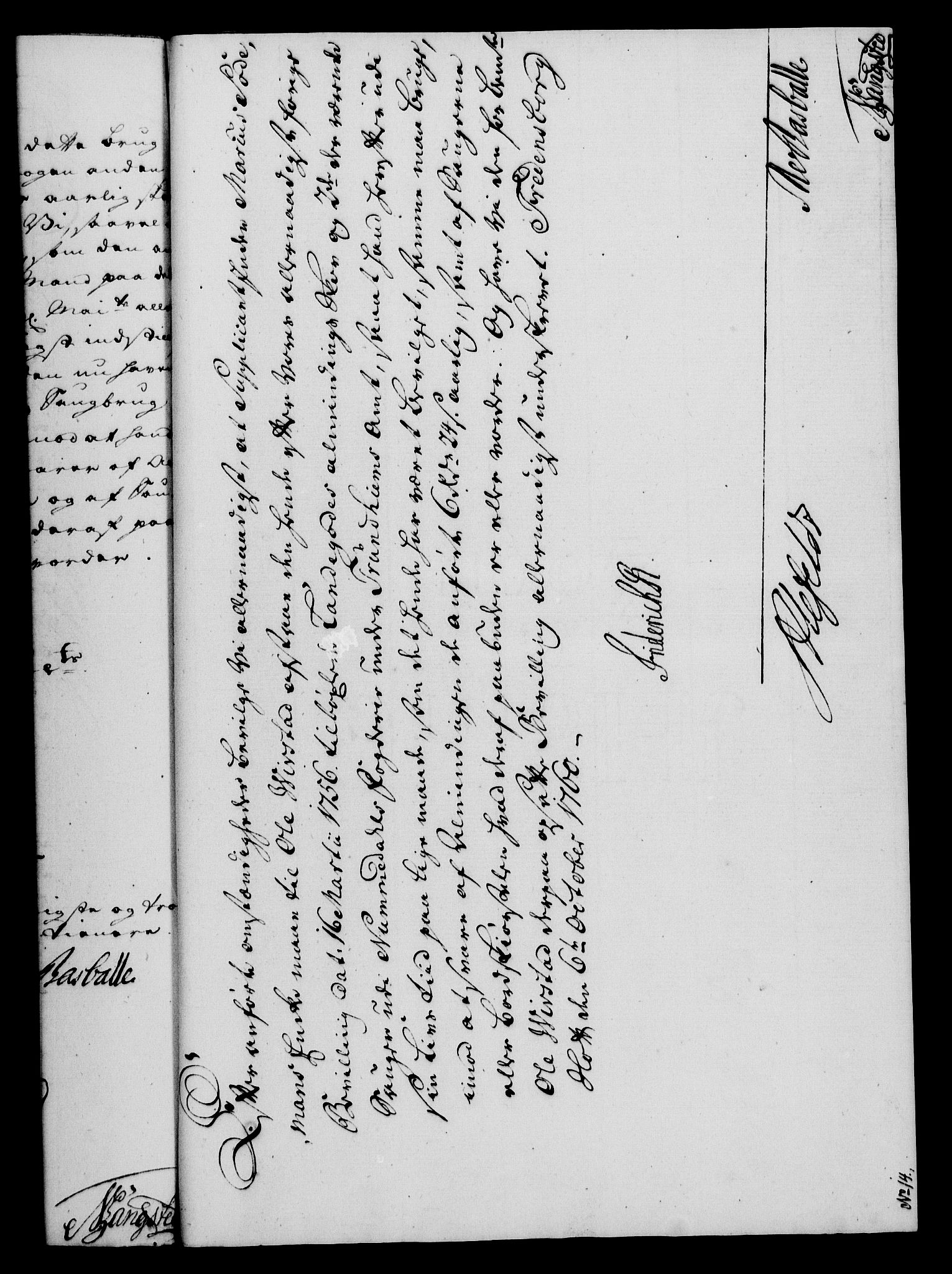 Rentekammeret, Kammerkanselliet, RA/EA-3111/G/Gf/Gfa/L0042: Norsk relasjons- og resolusjonsprotokoll (merket RK 52.42), 1760, p. 438