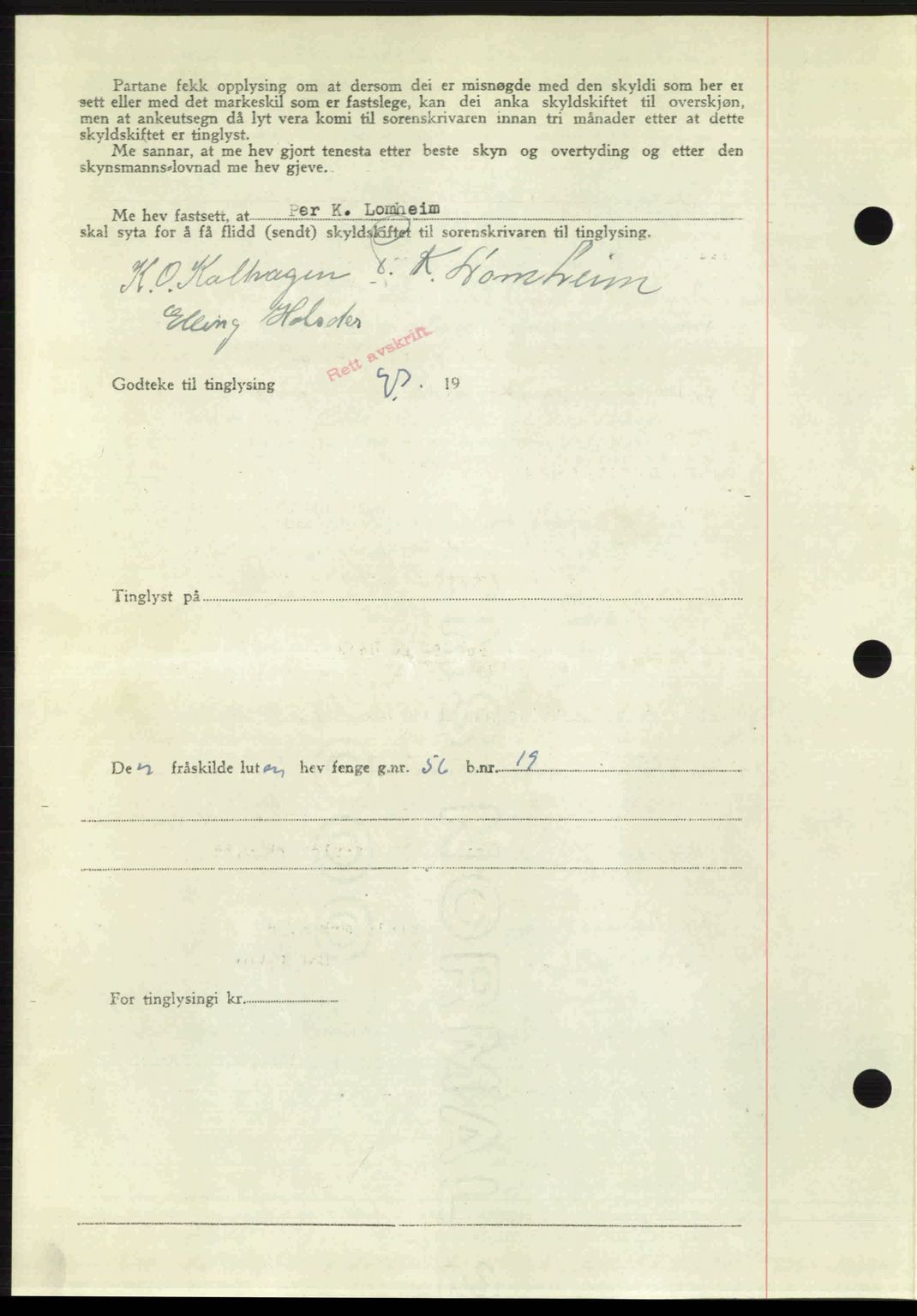 Indre Sogn tingrett, SAB/A-3301/1/G/Gb/Gbb/L0010: Mortgage book no. A10, 1949-1949, Diary no: : 791/1949
