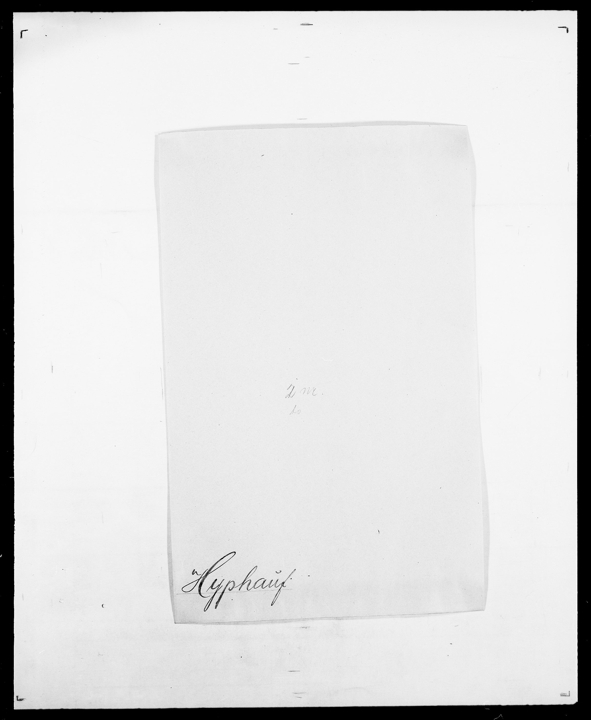Delgobe, Charles Antoine - samling, AV/SAO-PAO-0038/D/Da/L0019: van der Hude - Joys, p. 290