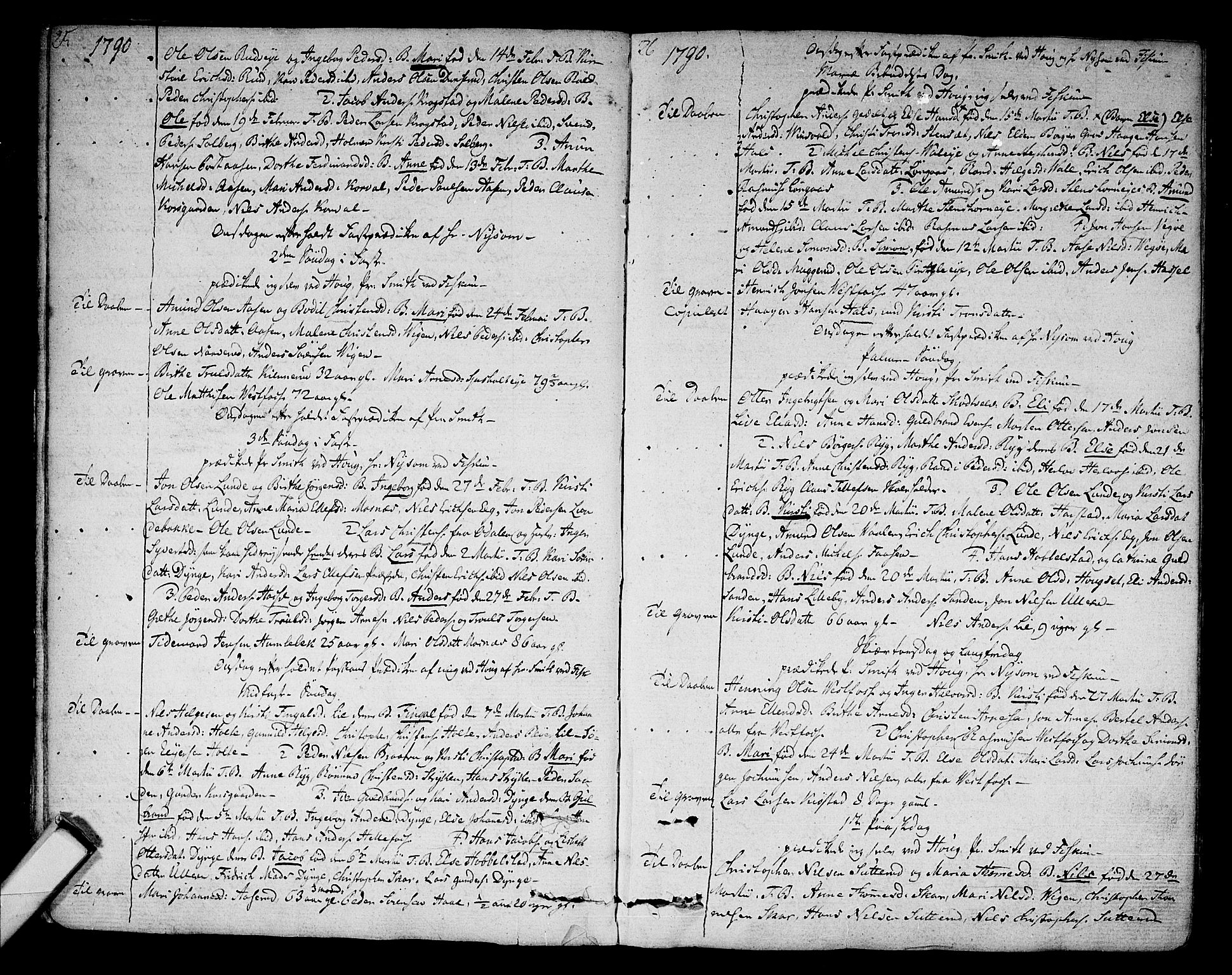 Eiker kirkebøker, AV/SAKO-A-4/F/Fa/L0009: Parish register (official) no. I 9, 1789-1806, p. 25-26