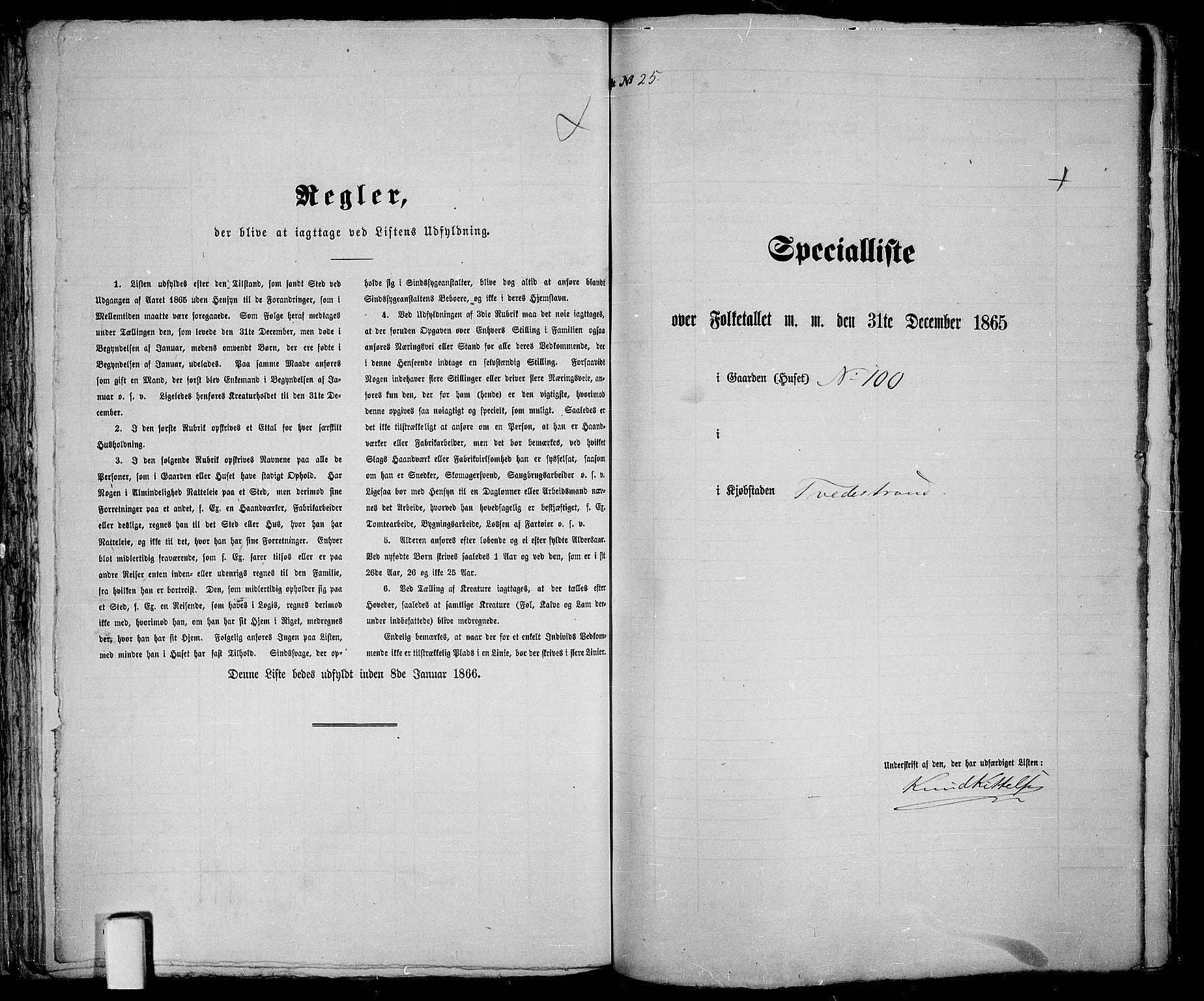 RA, 1865 census for Holt/Tvedestrand, 1865, p. 55