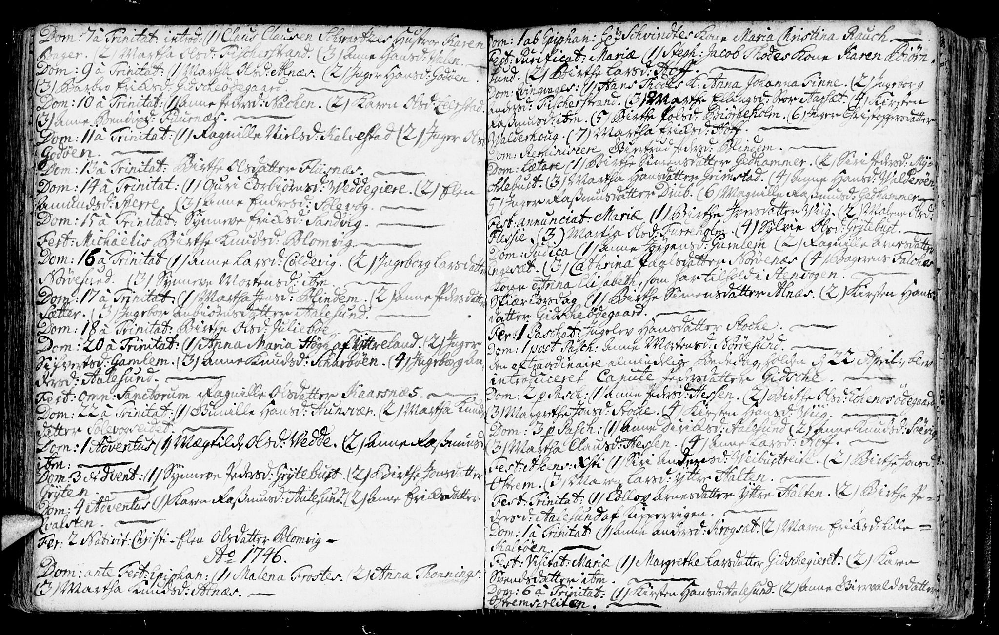Ministerialprotokoller, klokkerbøker og fødselsregistre - Møre og Romsdal, AV/SAT-A-1454/528/L0391: Parish register (official) no. 528A02, 1739-1761