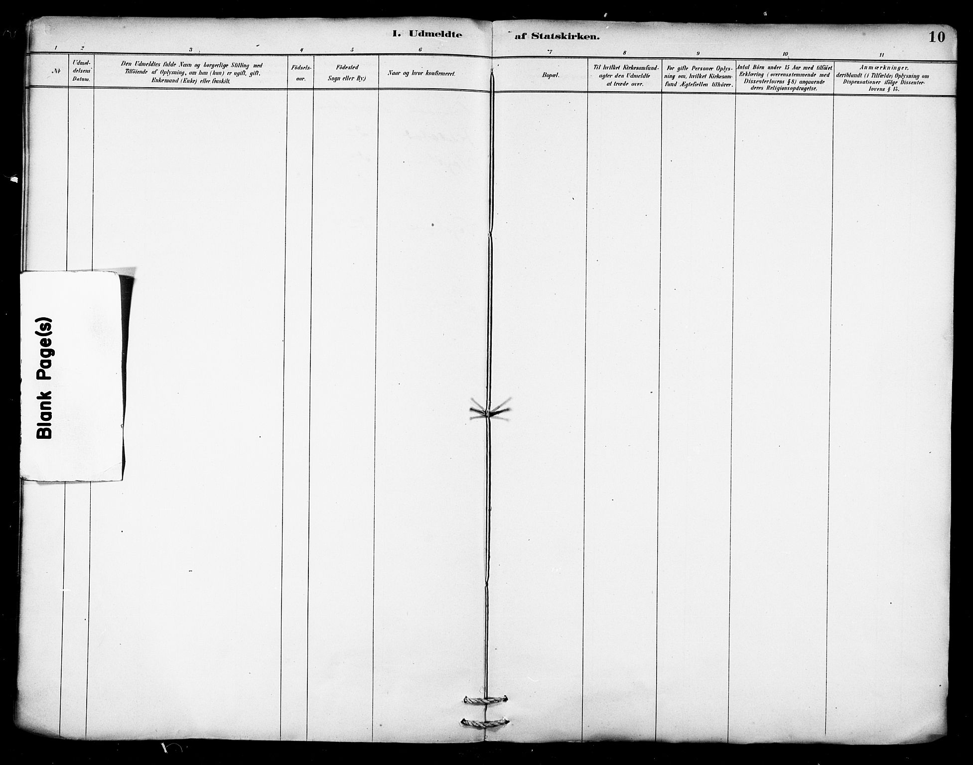 Ministerialprotokoller, klokkerbøker og fødselsregistre - Nordland, AV/SAT-A-1459/816/L0243: Parish register (official) no. 816A09, 1893-1902, p. 10