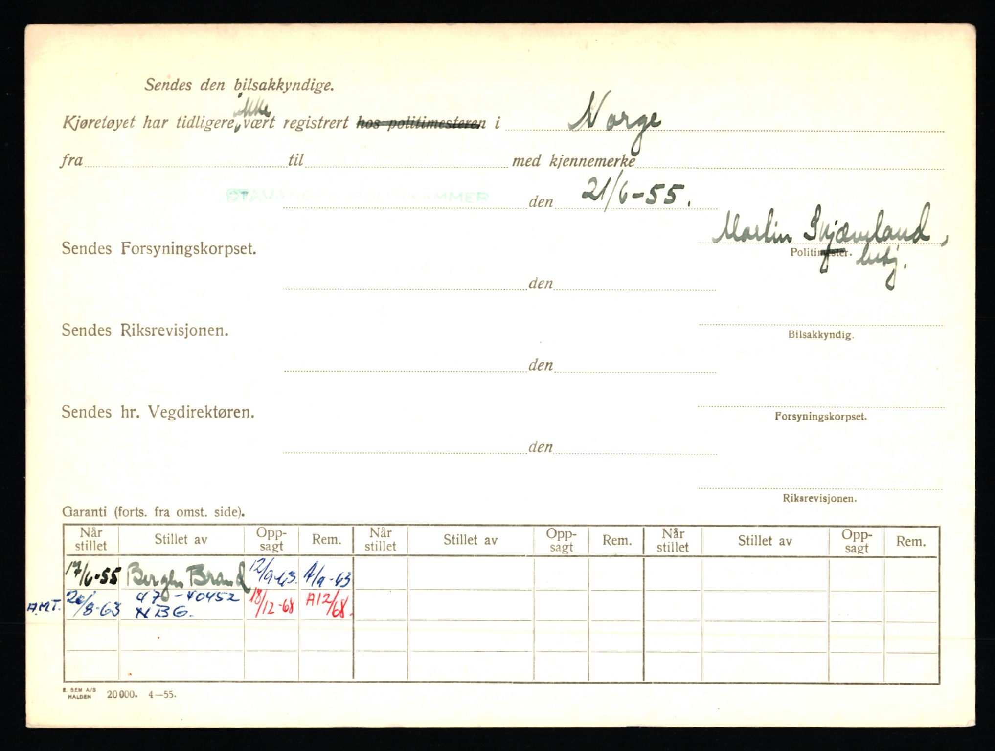 Stavanger trafikkstasjon, AV/SAST-A-101942/0/F/L0002: L-350 - L-699, 1930-1971, p. 1556