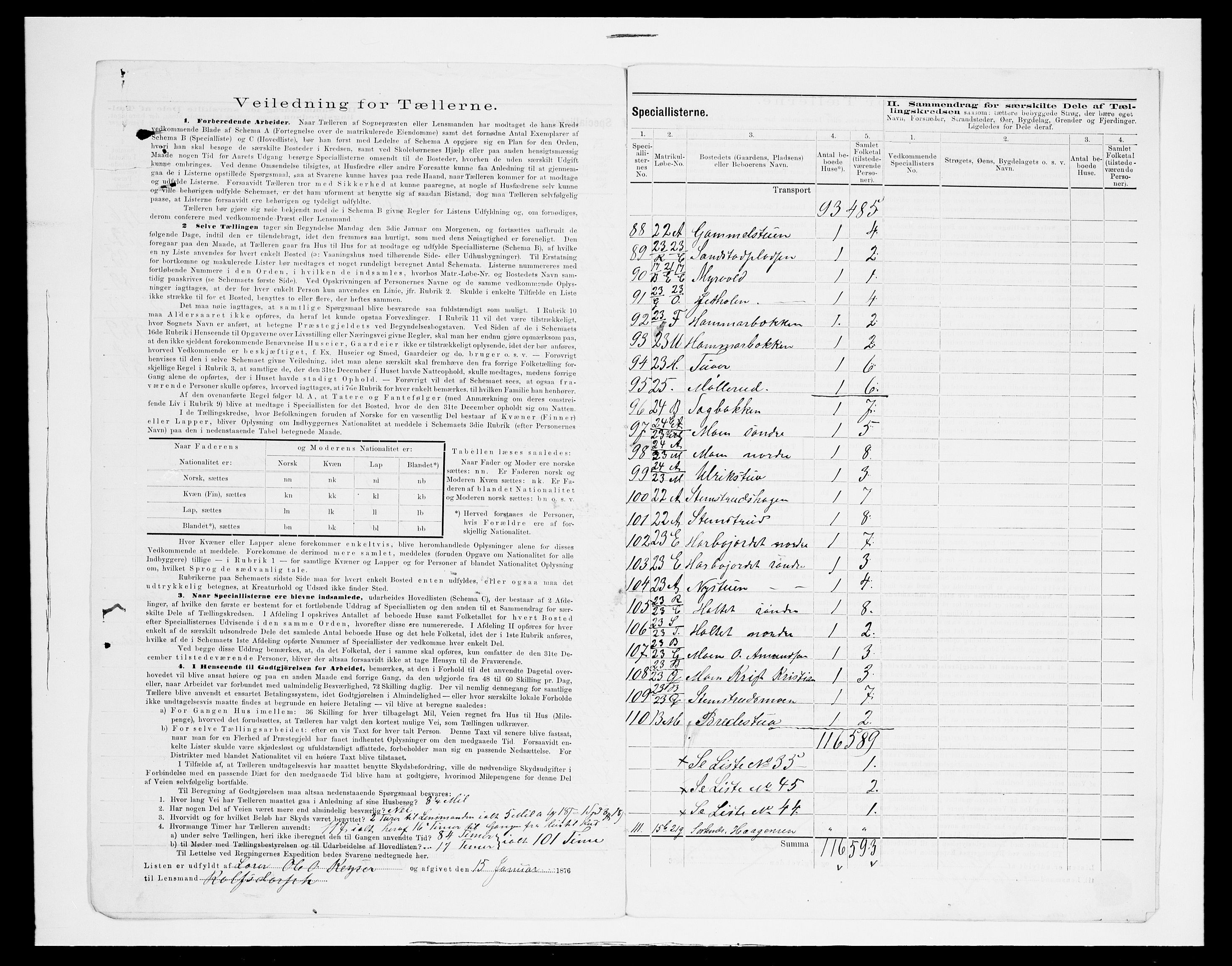 SAH, 1875 census for 0423P Grue, 1875, p. 24