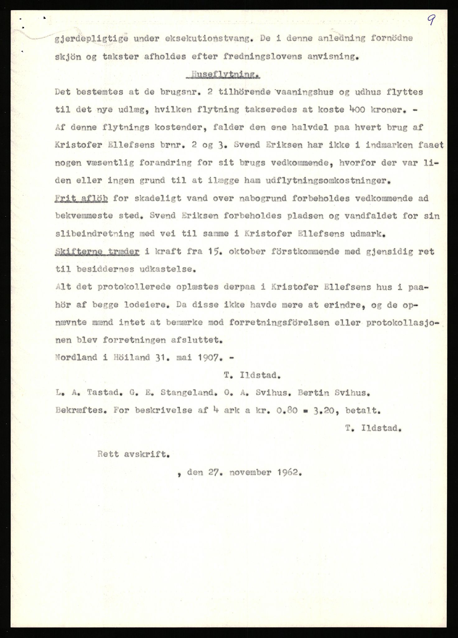 Statsarkivet i Stavanger, AV/SAST-A-101971/03/Y/Yj/L0063: Avskrifter sortert etter gårdsnavn: Nordbraud - Nordvik, 1750-1930, p. 222