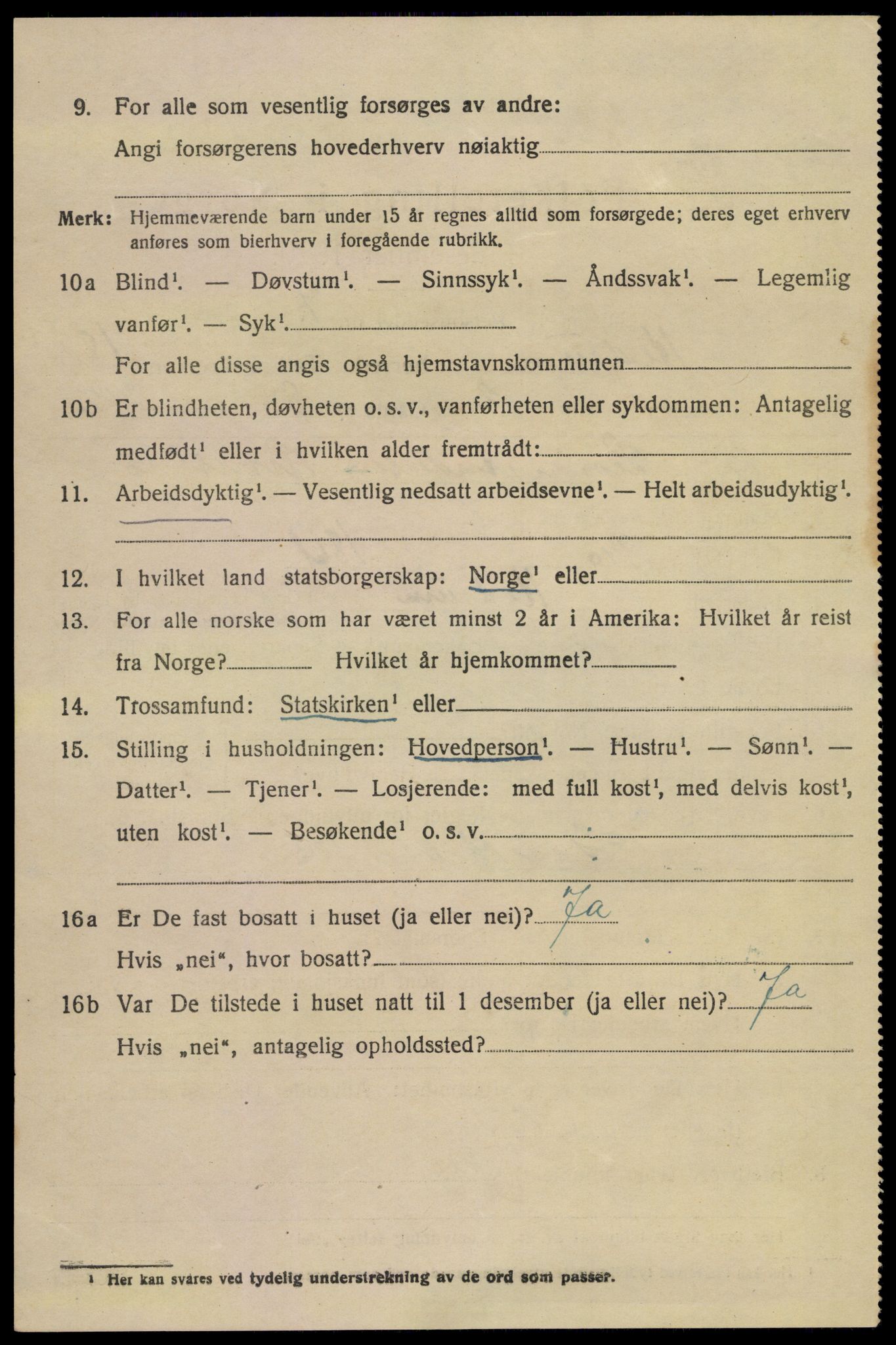 SAKO, 1920 census for Hedrum, 1920, p. 10810