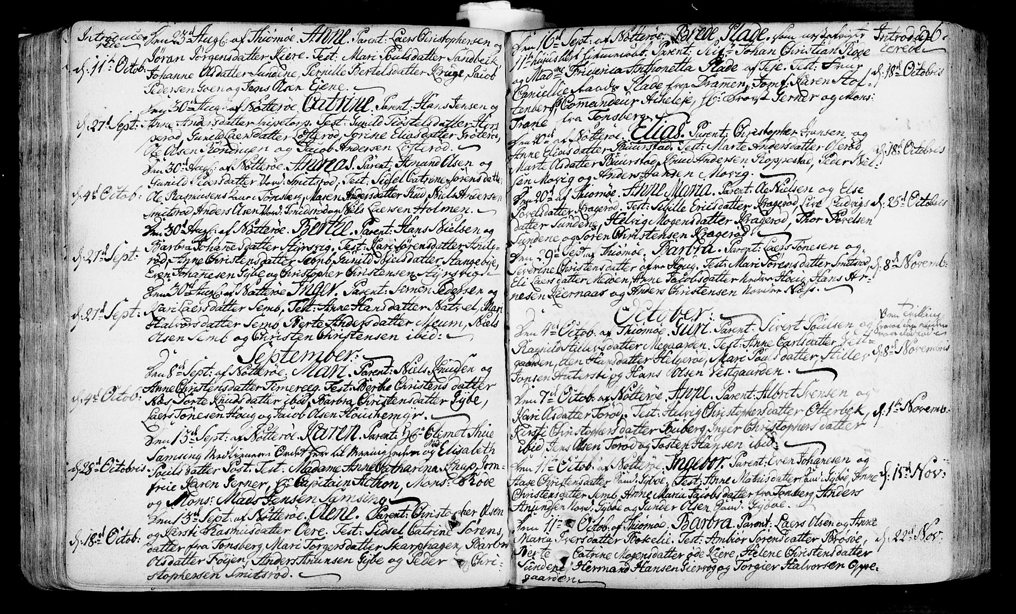 Nøtterøy kirkebøker, SAKO/A-354/F/Fa/L0002: Parish register (official) no. I 2, 1738-1790, p. 96