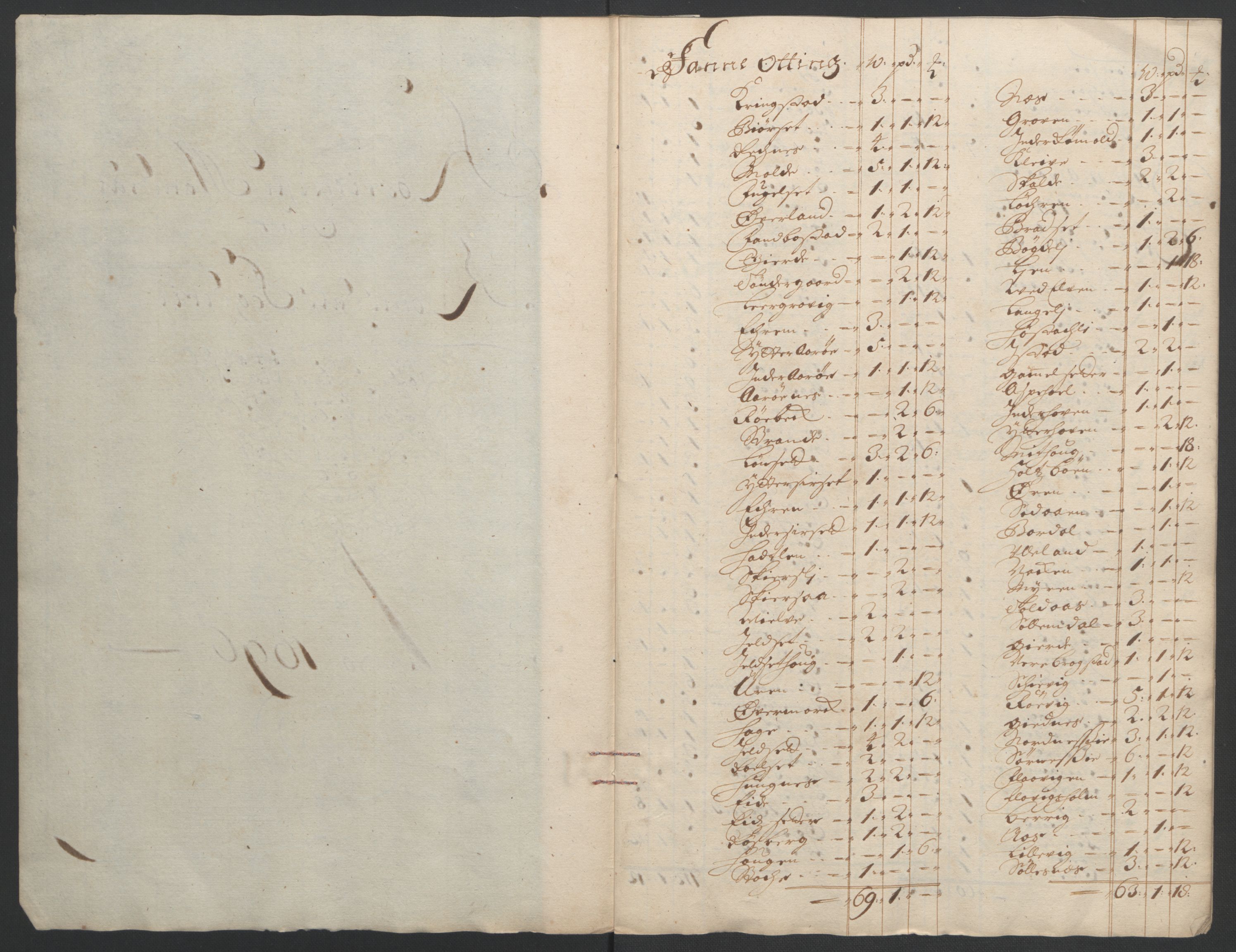 Rentekammeret inntil 1814, Reviderte regnskaper, Fogderegnskap, RA/EA-4092/R55/L3652: Fogderegnskap Romsdal, 1695-1696, p. 242