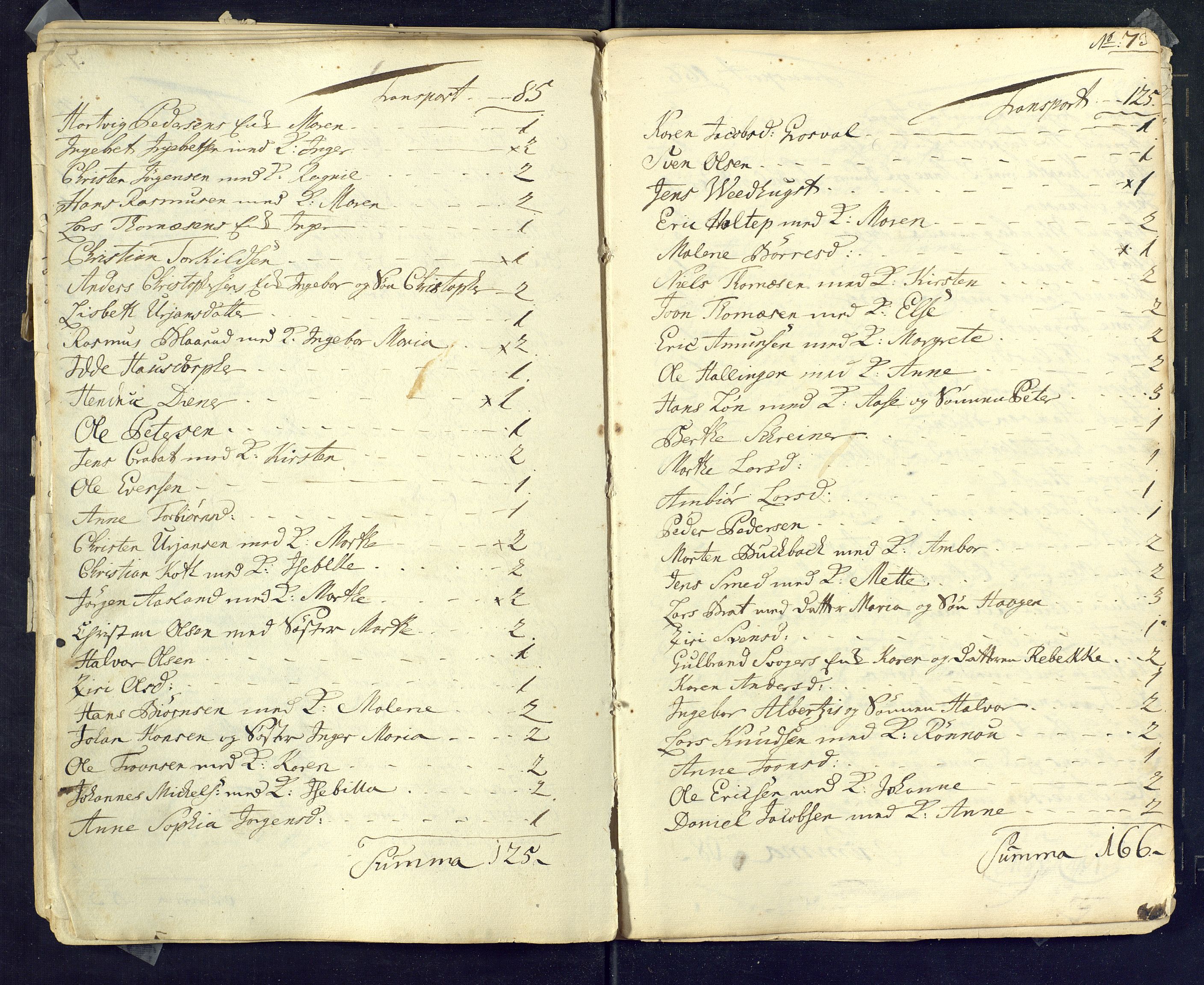 Kongsberg kirkebøker, SAKO/A-22/M/Ma/L0001: Communicants register no. 1, 1731-1739, p. 73