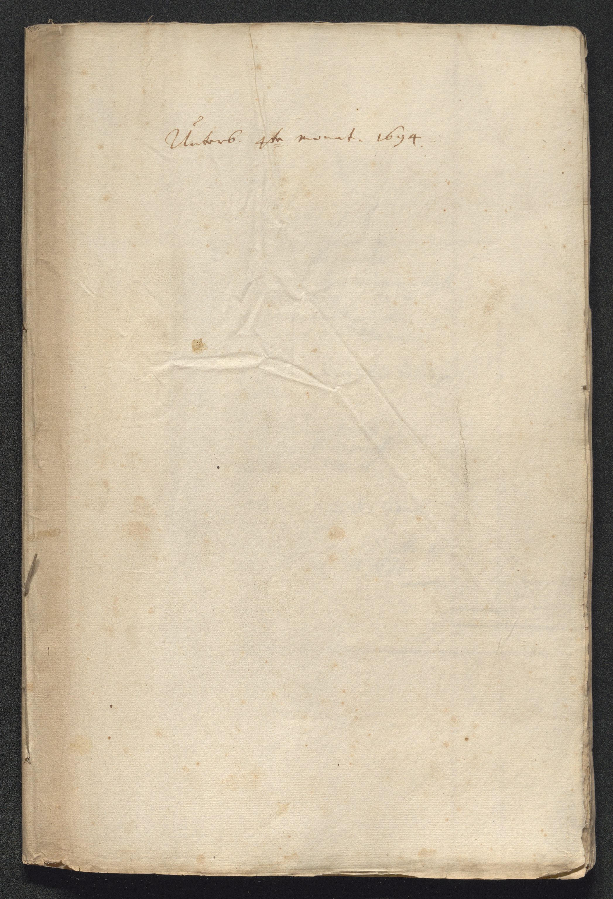 Kongsberg Sølvverk 1623-1816, SAKO/EA-3135/001/D/Dc/Dcd/L0067: Utgiftsregnskap for gruver m.m. , 1694, p. 128