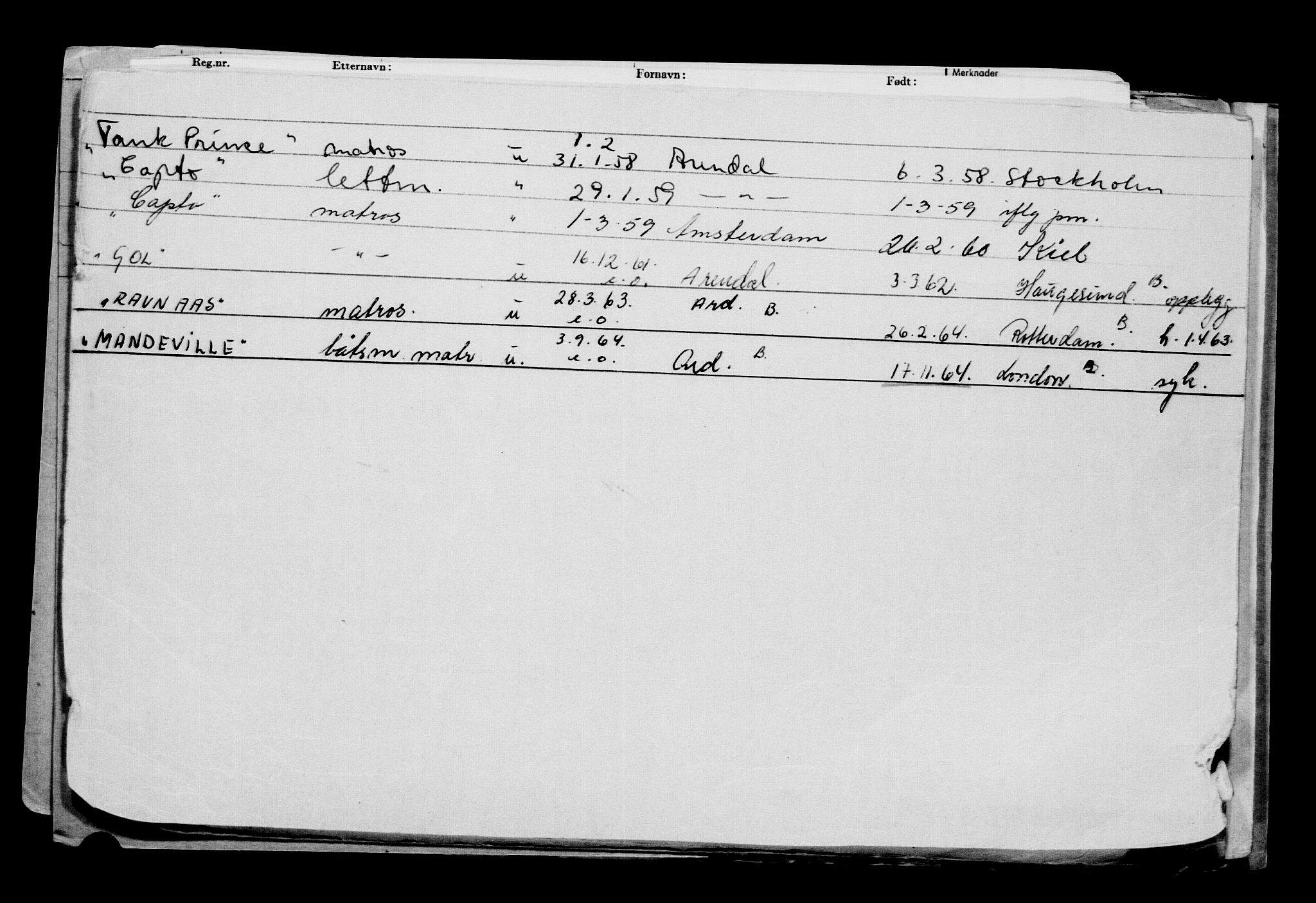 Direktoratet for sjømenn, AV/RA-S-3545/G/Gb/L0180: Hovedkort, 1920, p. 110