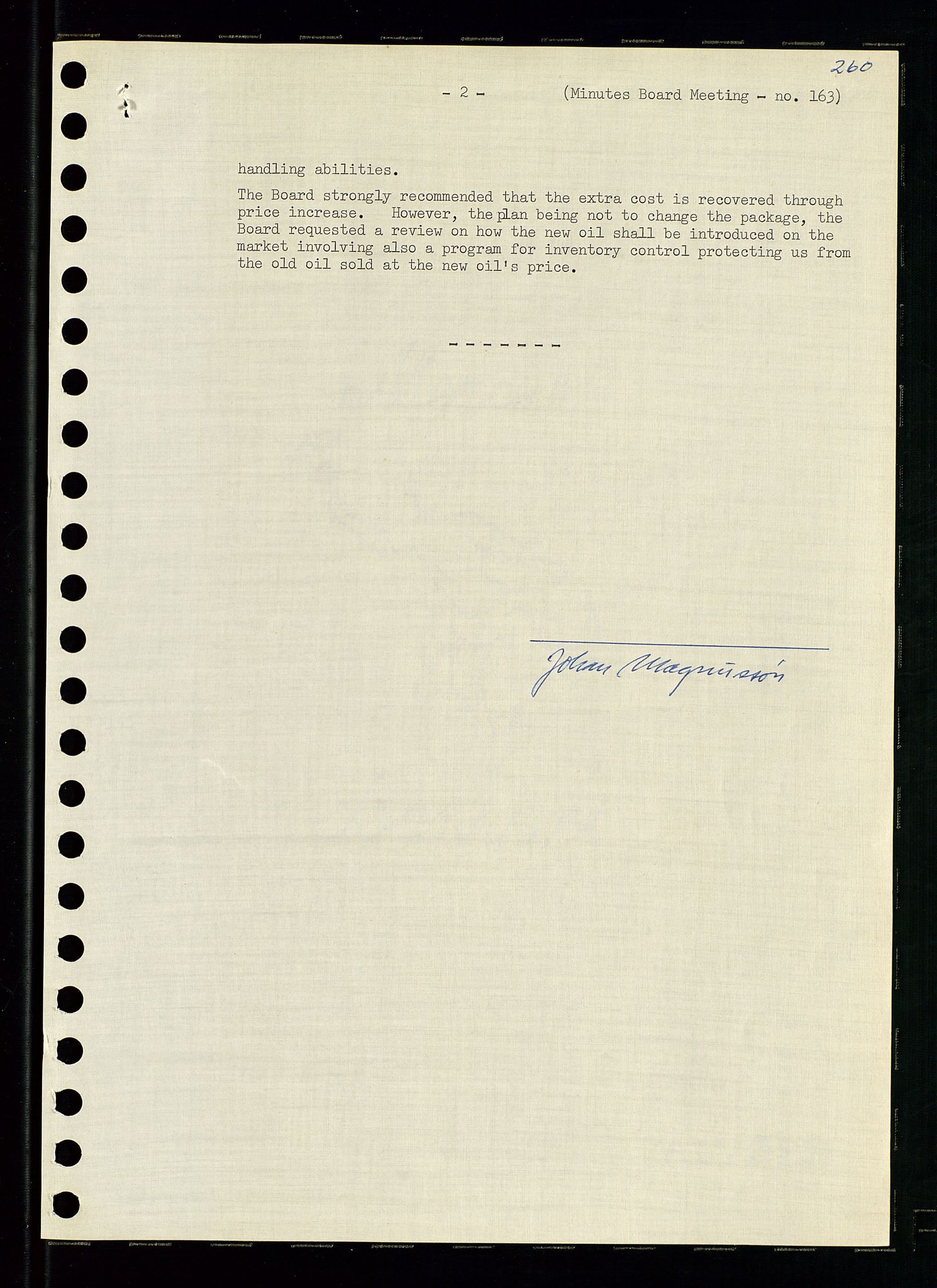 Pa 0982 - Esso Norge A/S, AV/SAST-A-100448/A/Aa/L0001/0004: Den administrerende direksjon Board minutes (styrereferater) / Den administrerende direksjon Board minutes (styrereferater), 1963-1964, p. 3