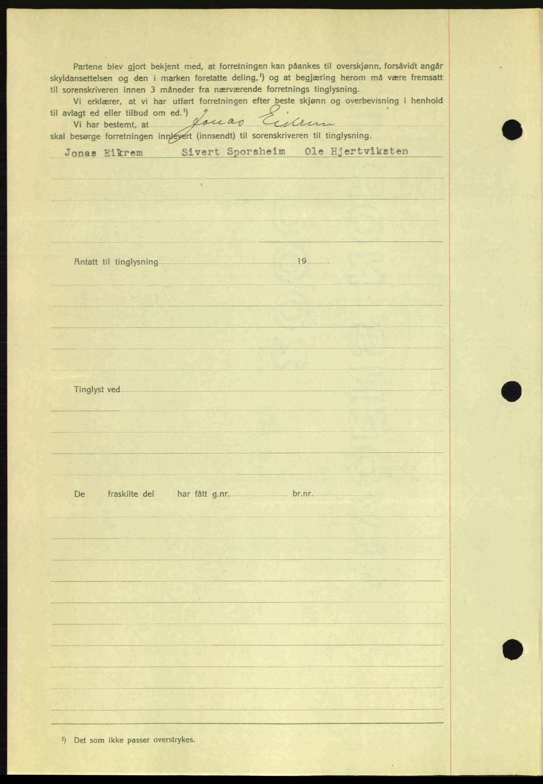 Romsdal sorenskriveri, SAT/A-4149/1/2/2C: Mortgage book no. A2, 1936-1937, Diary no: : 2752/1936