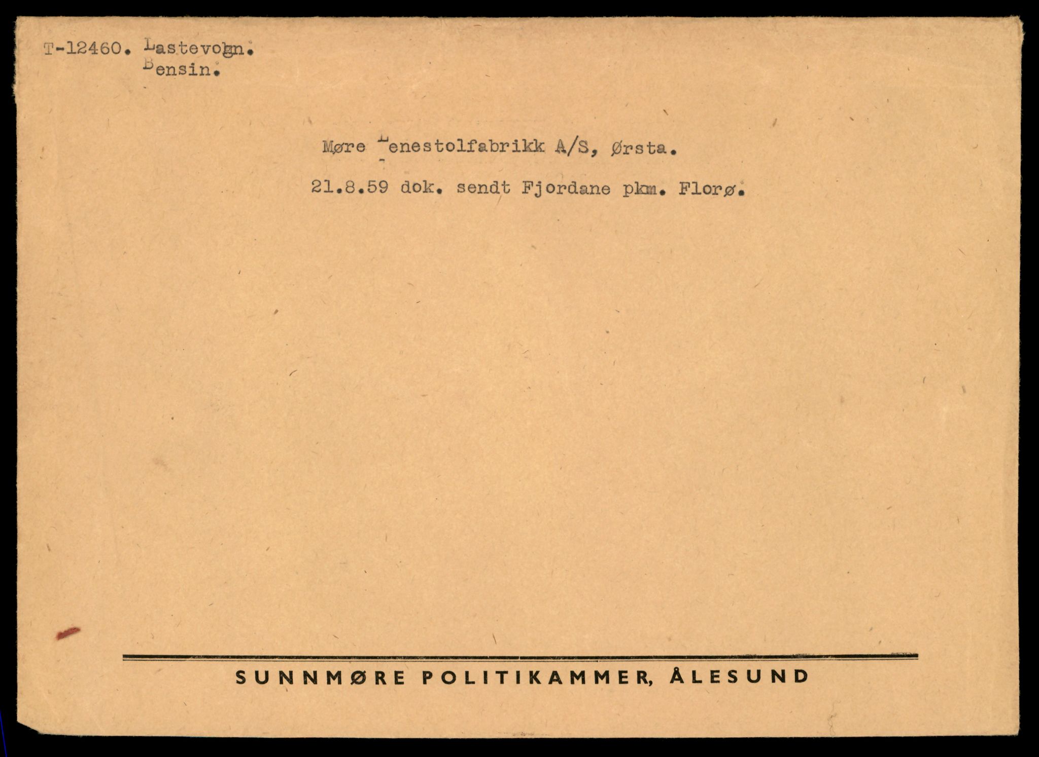 Møre og Romsdal vegkontor - Ålesund trafikkstasjon, SAT/A-4099/F/Fe/L0033: Registreringskort for kjøretøy T 12151 - T 12474, 1927-1998, p. 3529