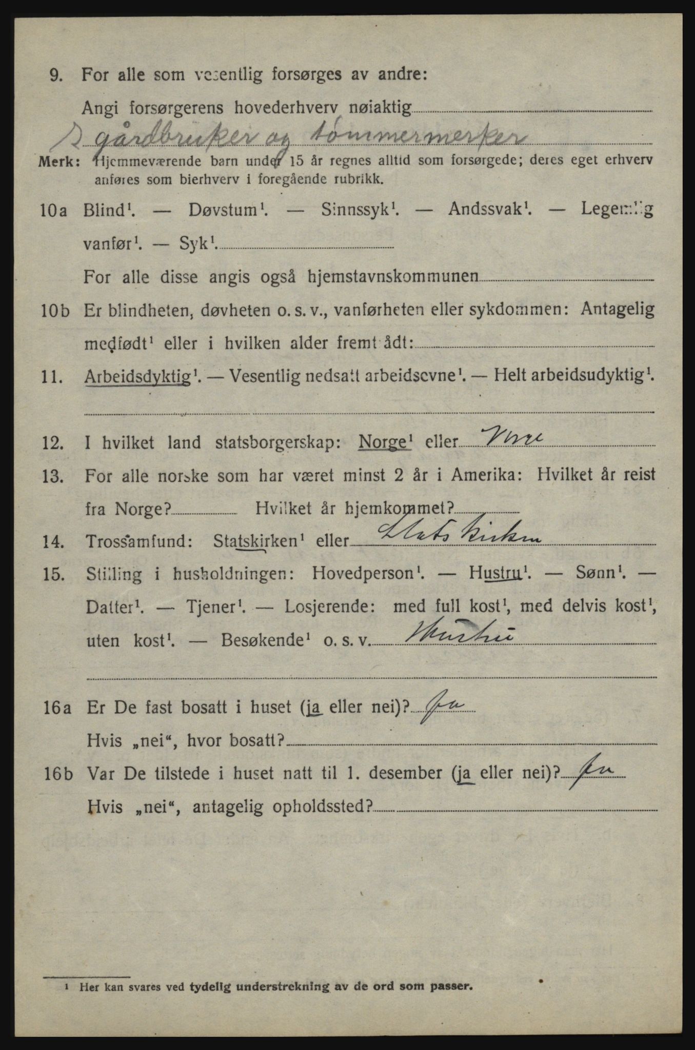 SAO, 1920 census for Rømskog, 1920, p. 509