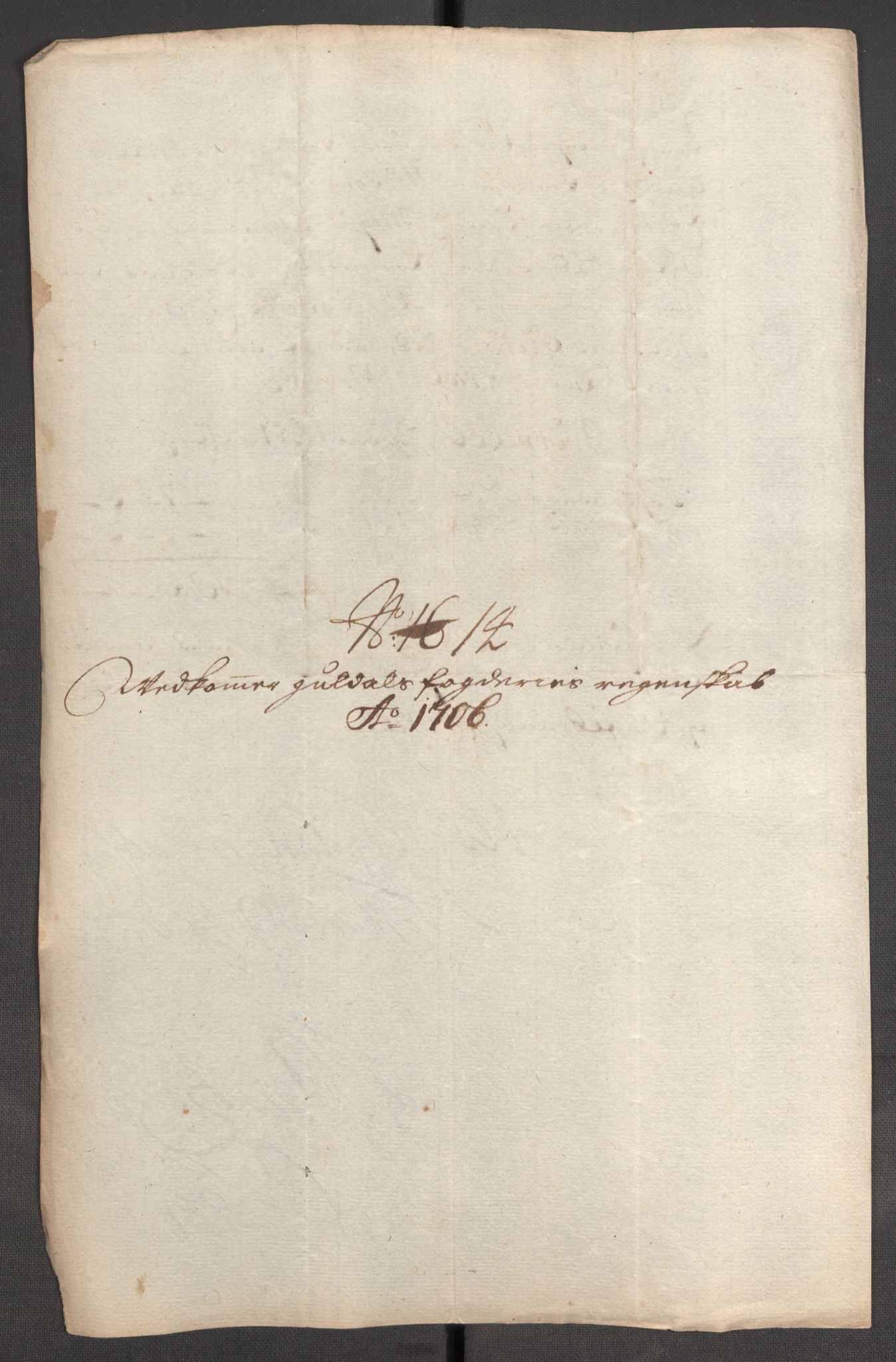 Rentekammeret inntil 1814, Reviderte regnskaper, Fogderegnskap, AV/RA-EA-4092/R60/L3956: Fogderegnskap Orkdal og Gauldal, 1706, p. 338