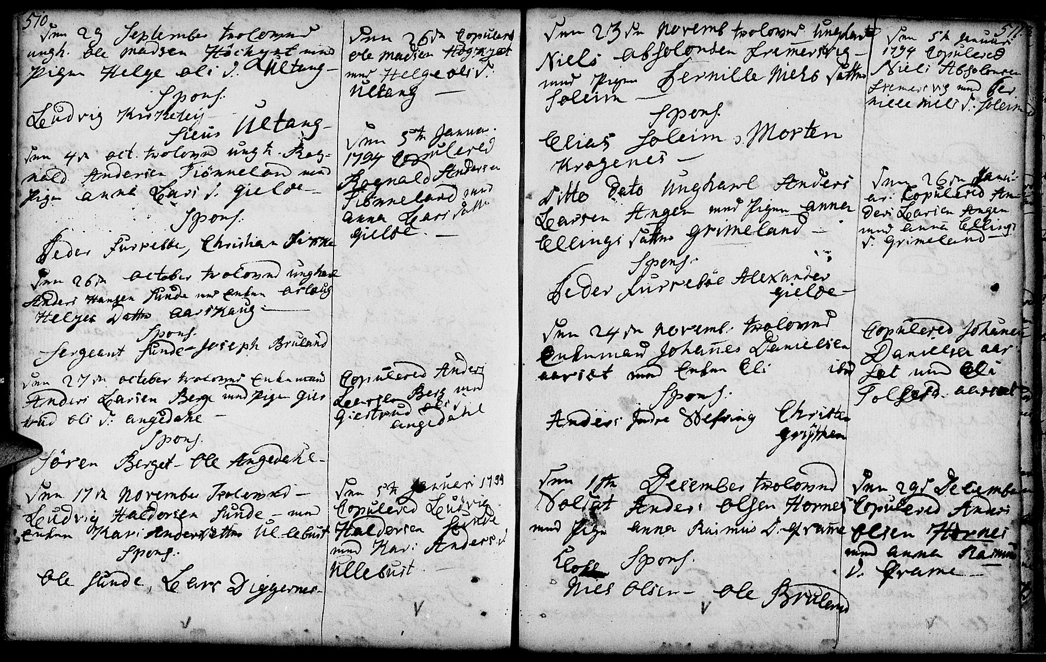 Førde sokneprestembete, AV/SAB-A-79901/H/Haa/Haaa/L0004: Parish register (official) no. A 4, 1781-1803, p. 510-511