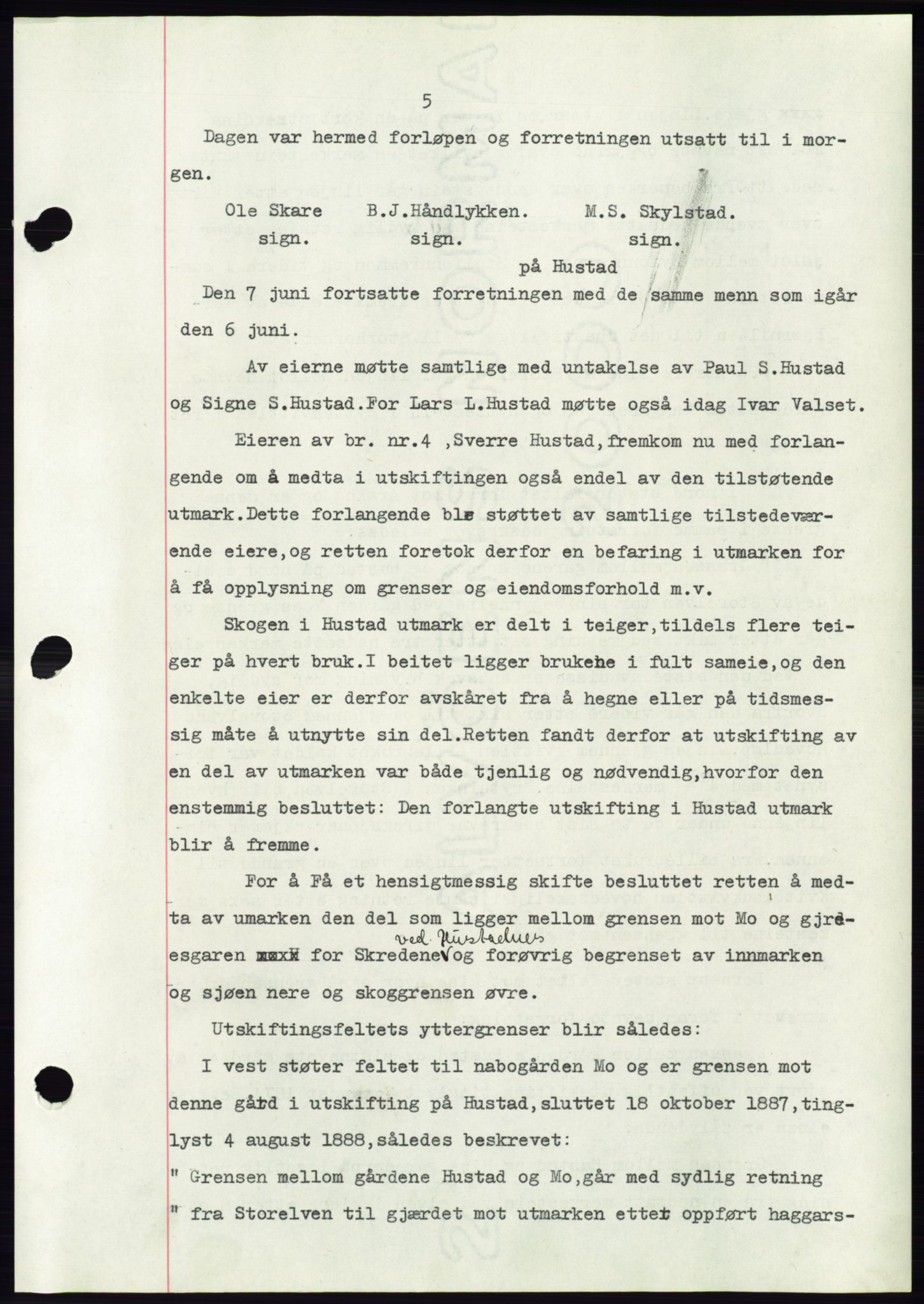 Søre Sunnmøre sorenskriveri, AV/SAT-A-4122/1/2/2C/L0075: Mortgage book no. 1A, 1943-1943, Diary no: : 1078/1943