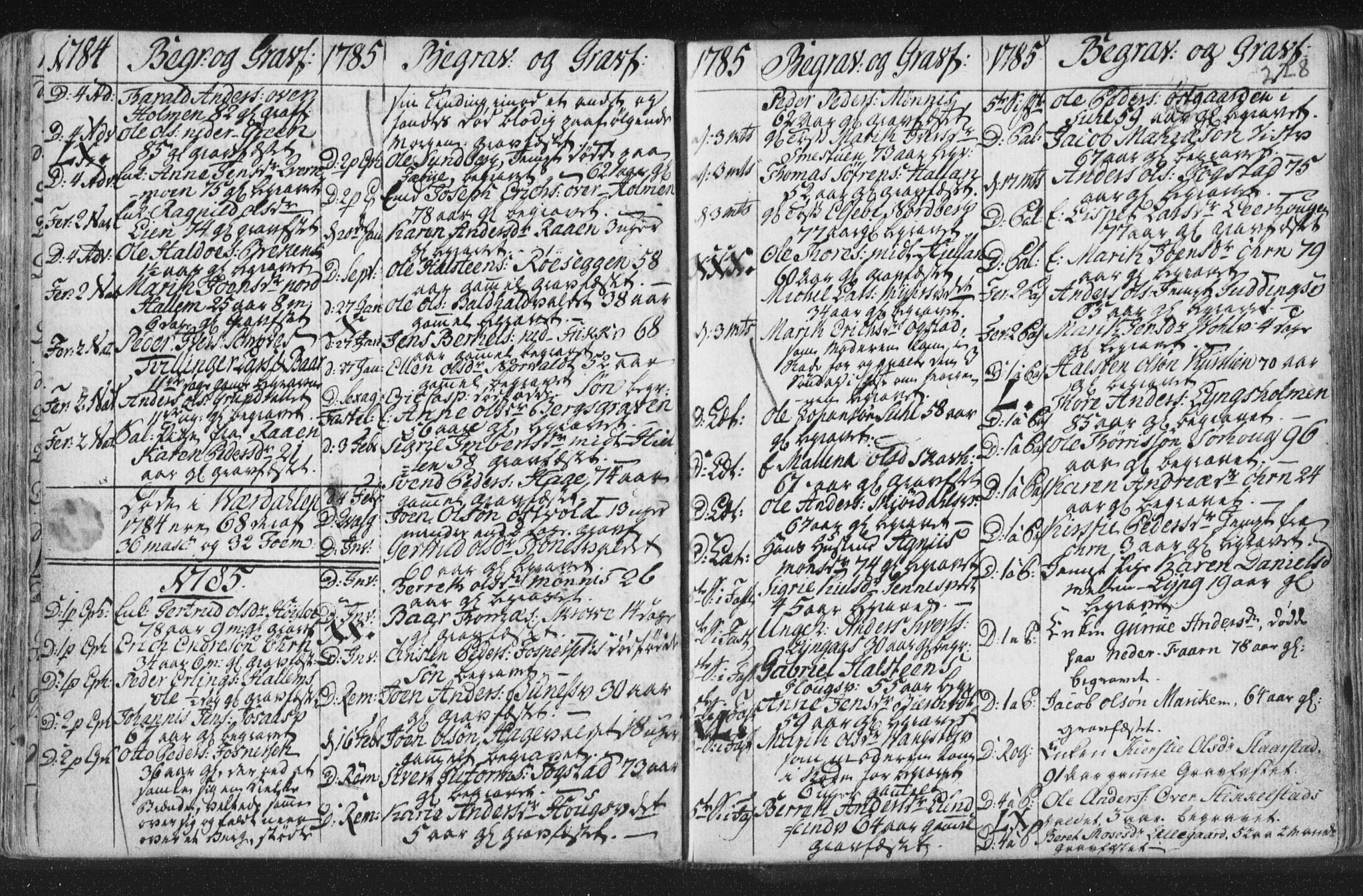Ministerialprotokoller, klokkerbøker og fødselsregistre - Nord-Trøndelag, SAT/A-1458/723/L0232: Parish register (official) no. 723A03, 1781-1804, p. 228