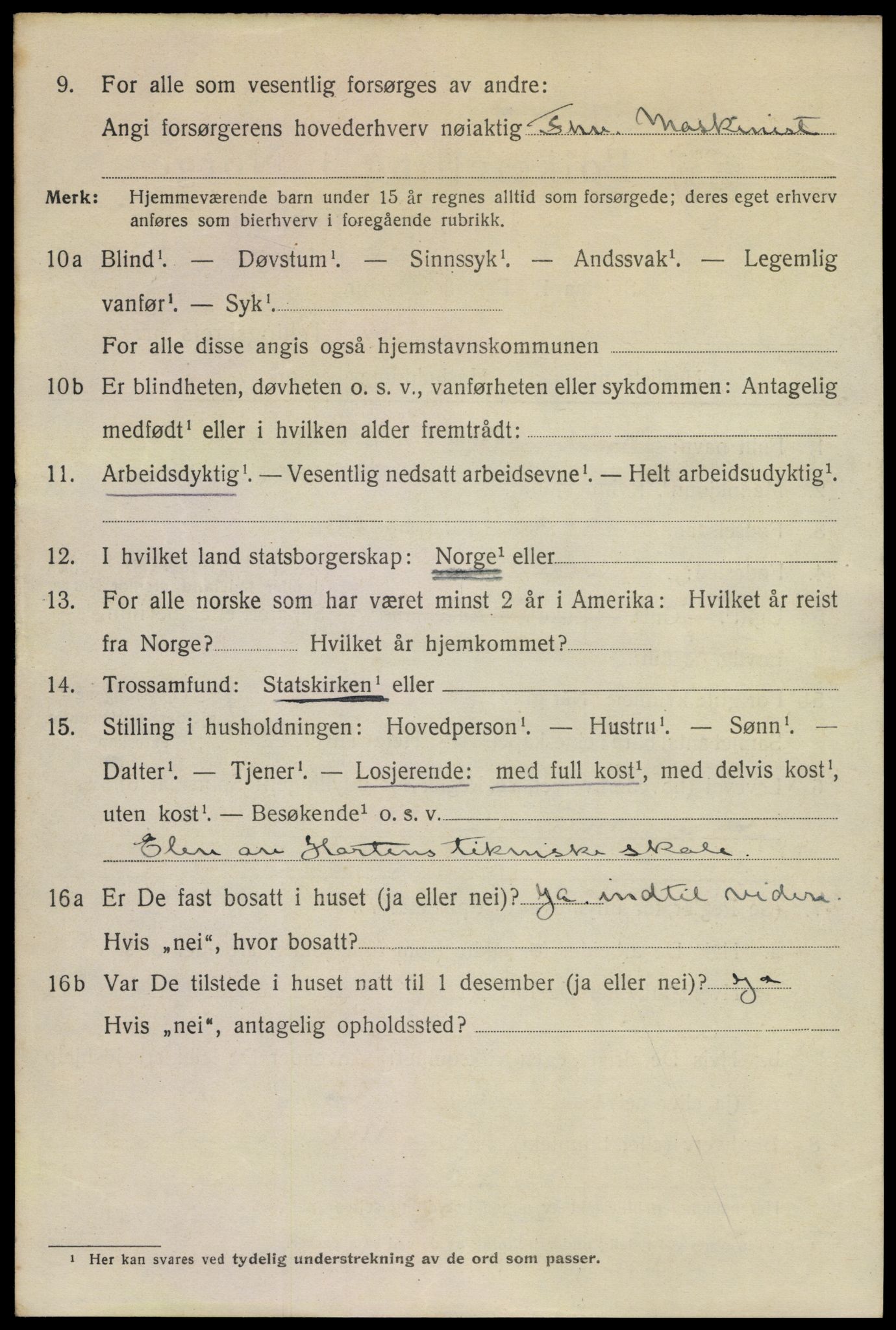 SAKO, 1920 census for Horten, 1920, p. 19310