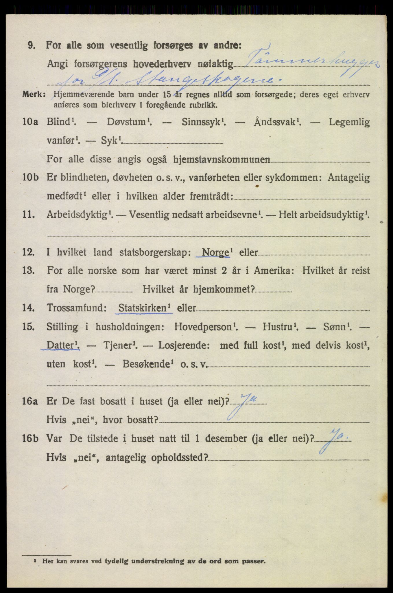 SAH, 1920 census for Eidskog, 1920, p. 2936