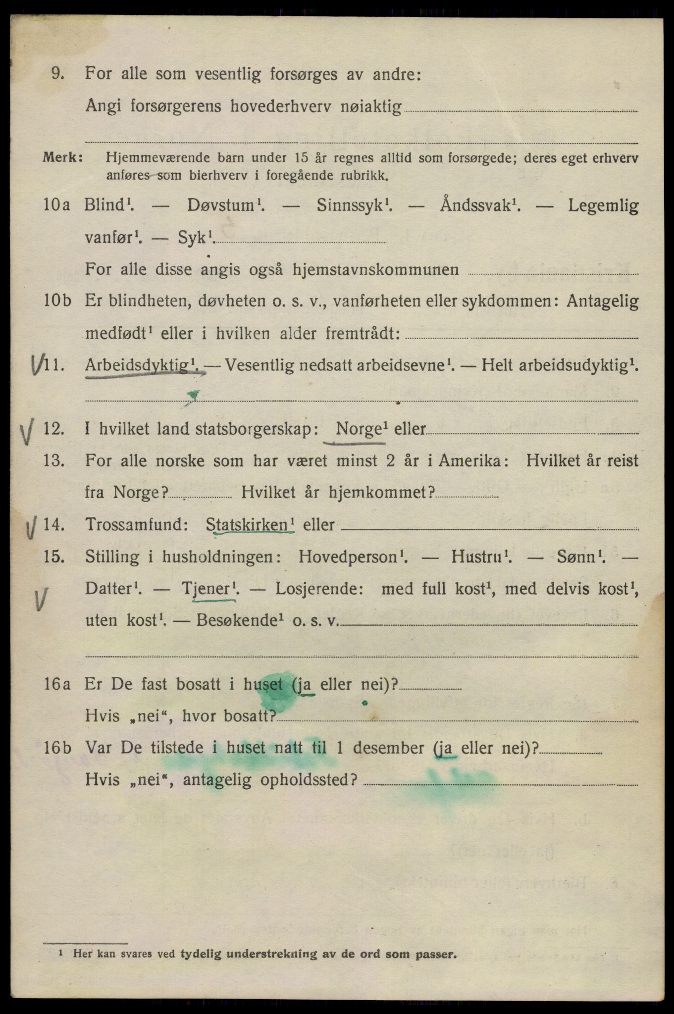 SAO, 1920 census for Kristiania, 1920, p. 141976