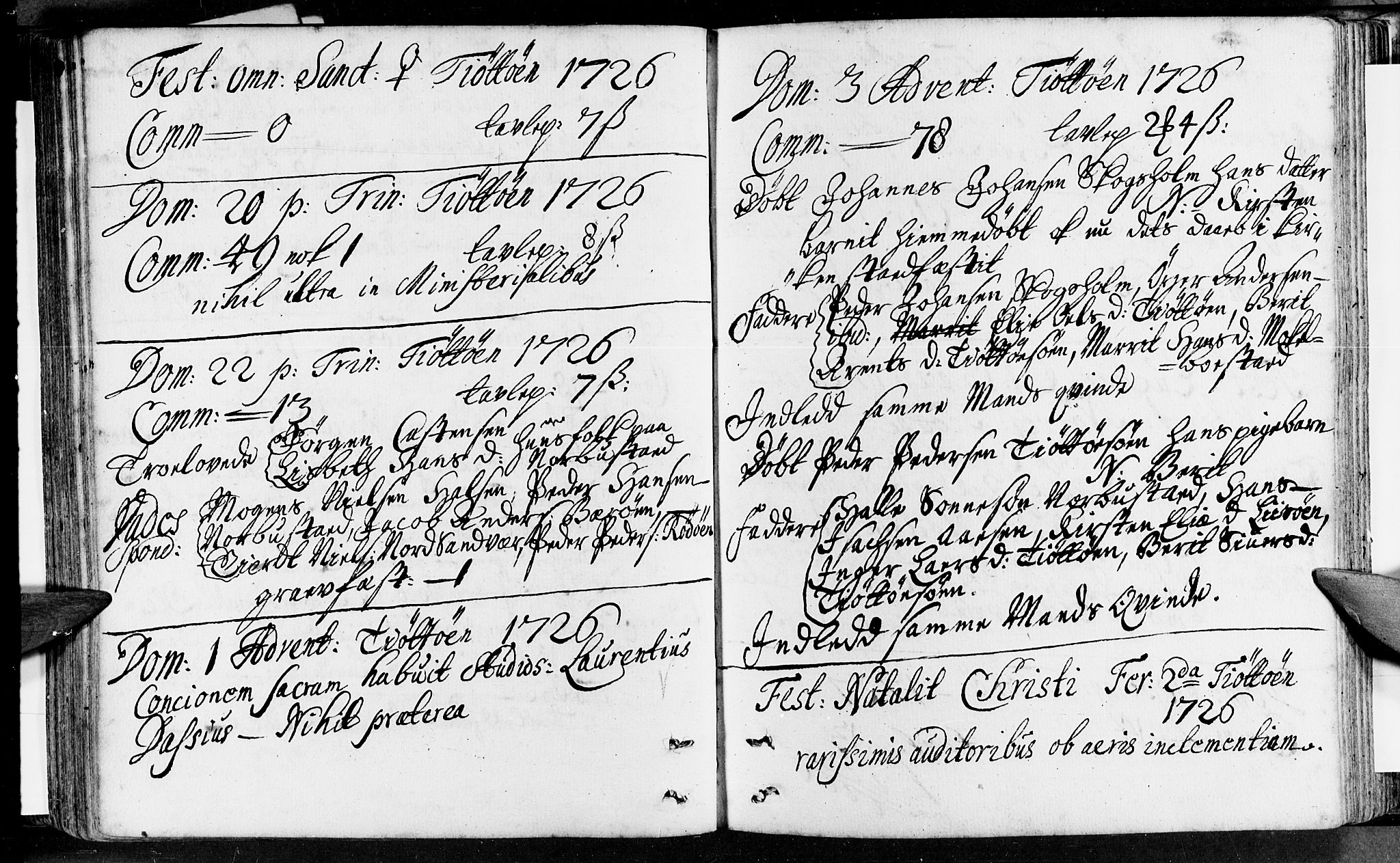 Ministerialprotokoller, klokkerbøker og fødselsregistre - Nordland, AV/SAT-A-1459/817/L0259: Parish register (official) no. 817A01, 1714-1737
