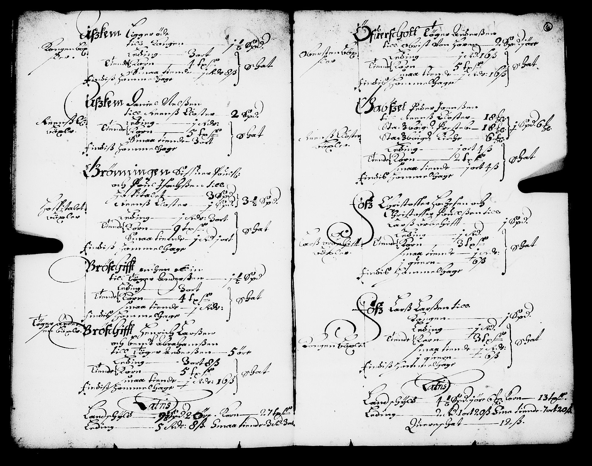 Rentekammeret inntil 1814, Realistisk ordnet avdeling, AV/RA-EA-4070/N/Nb/Nba/L0049: Fosen fogderi, 1668, p. 5b-6a