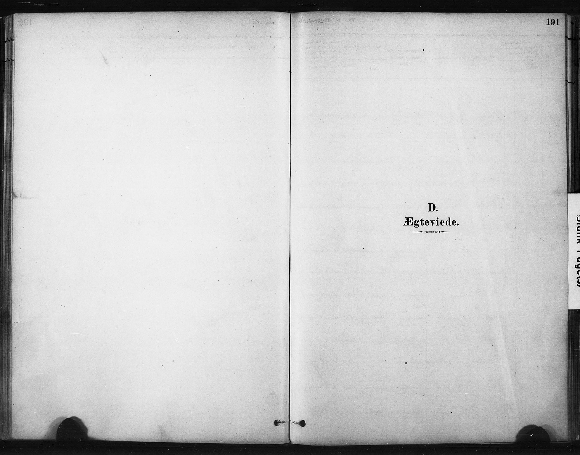 Hå sokneprestkontor, SAST/A-101801/001/30BA/L0011: Parish register (official) no. A 10, 1879-1900, p. 191