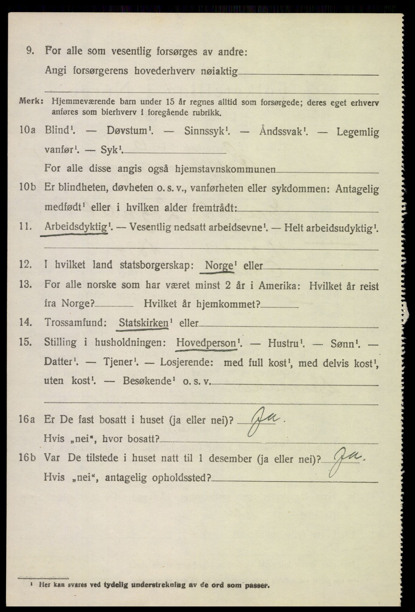 SAH, 1920 census for Øyer, 1920, p. 1712