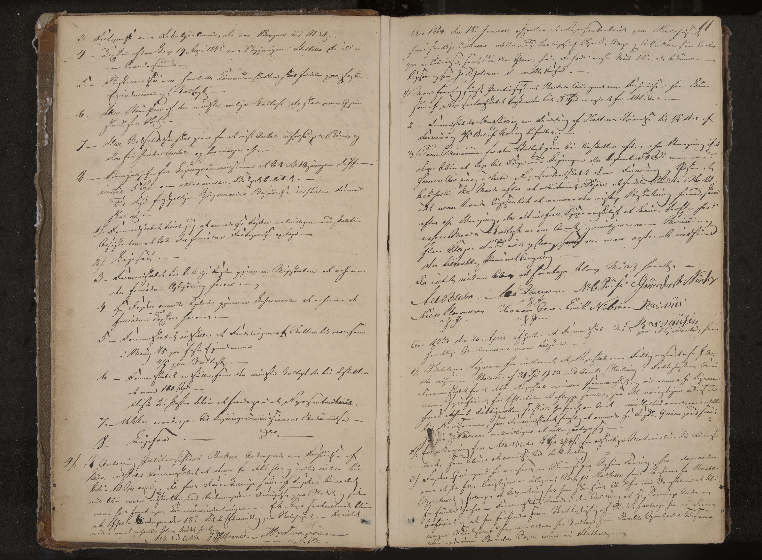 Stathelle formannskap og sentraladministrasjon, IKAK/0803021/A/L0001: Møtebok, 1852-1891, p. 11
