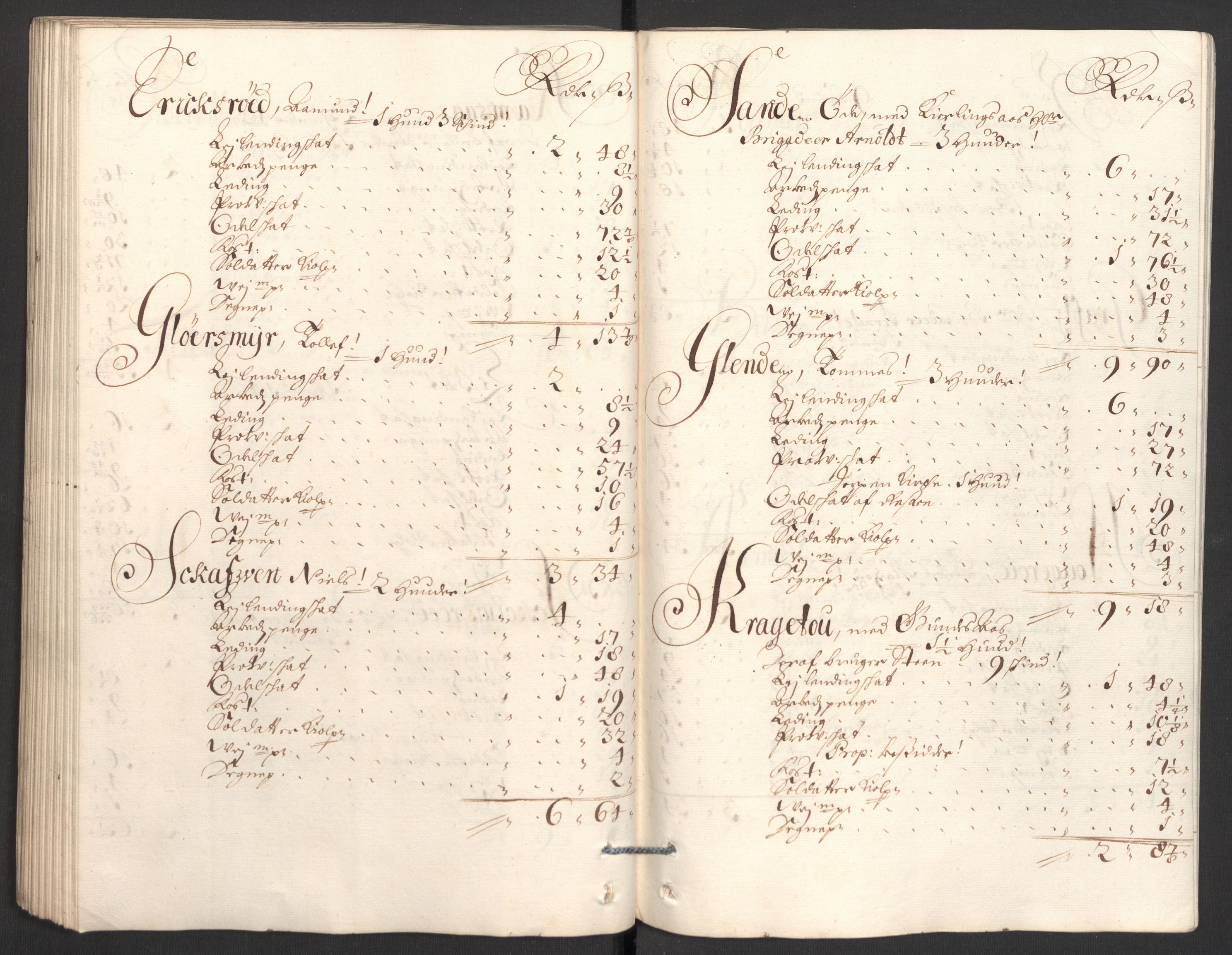 Rentekammeret inntil 1814, Reviderte regnskaper, Fogderegnskap, AV/RA-EA-4092/R36/L2099: Fogderegnskap Øvre og Nedre Telemark og Bamble, 1698, p. 157