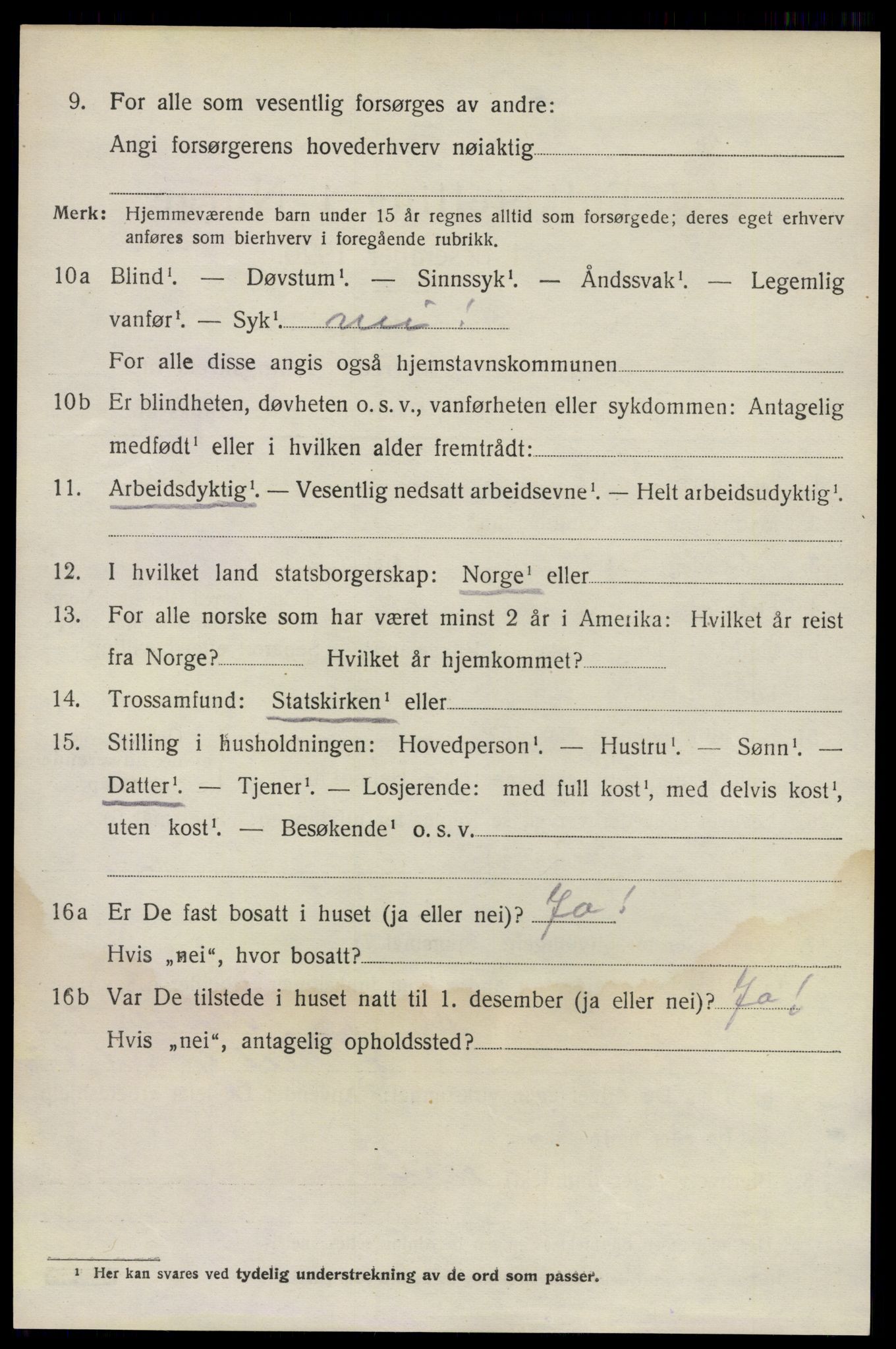 SAO, 1920 census for Bærum, 1920, p. 5393