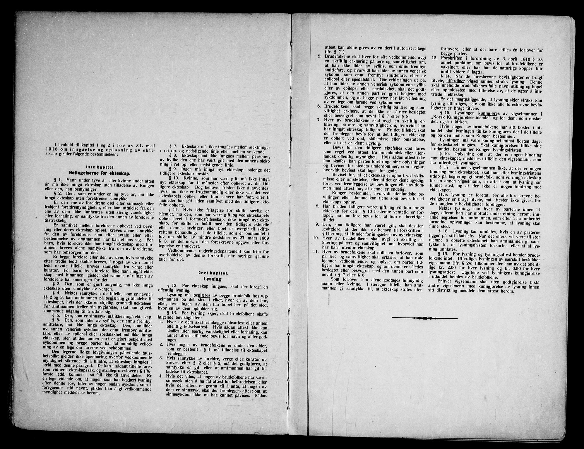 Gransherad kirkebøker, SAKO/A-267/H/Ha/L0001: Banns register no. 1, 1919-1972