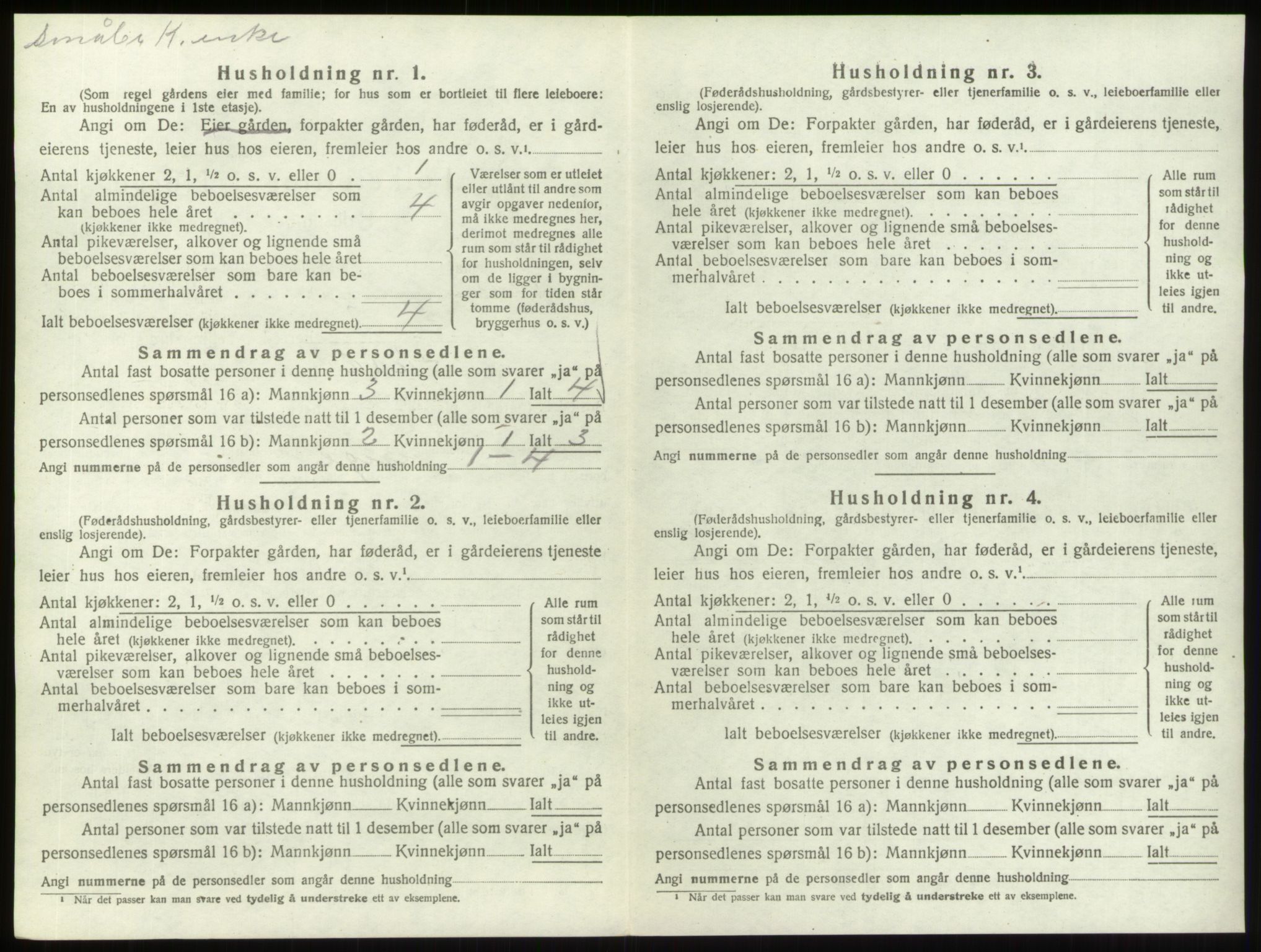 SAO, 1920 census for Hvaler, 1920, p. 996